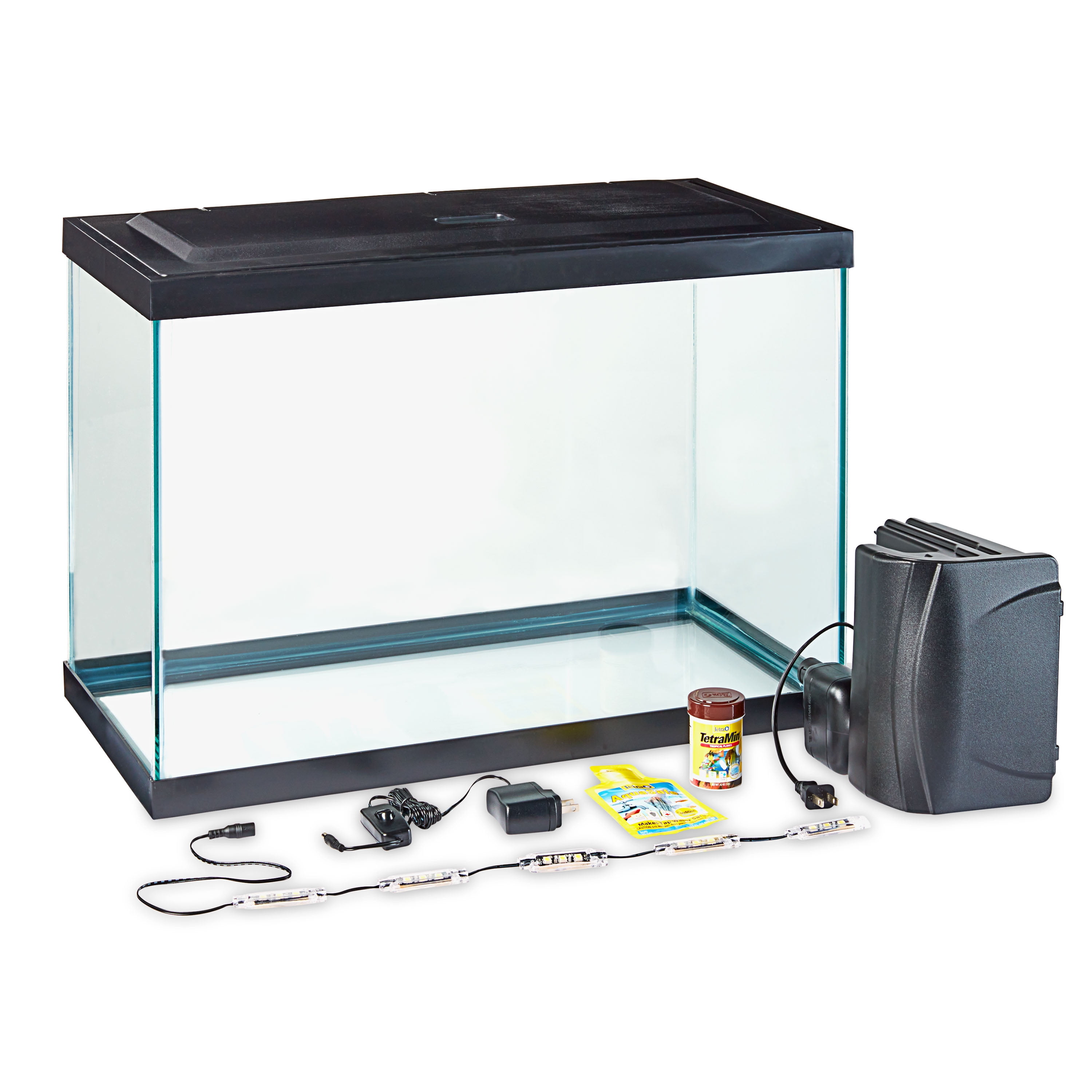 Aqua Culture 20-Gallon Plastic Aquarium Starter Kit with LED - Image 3