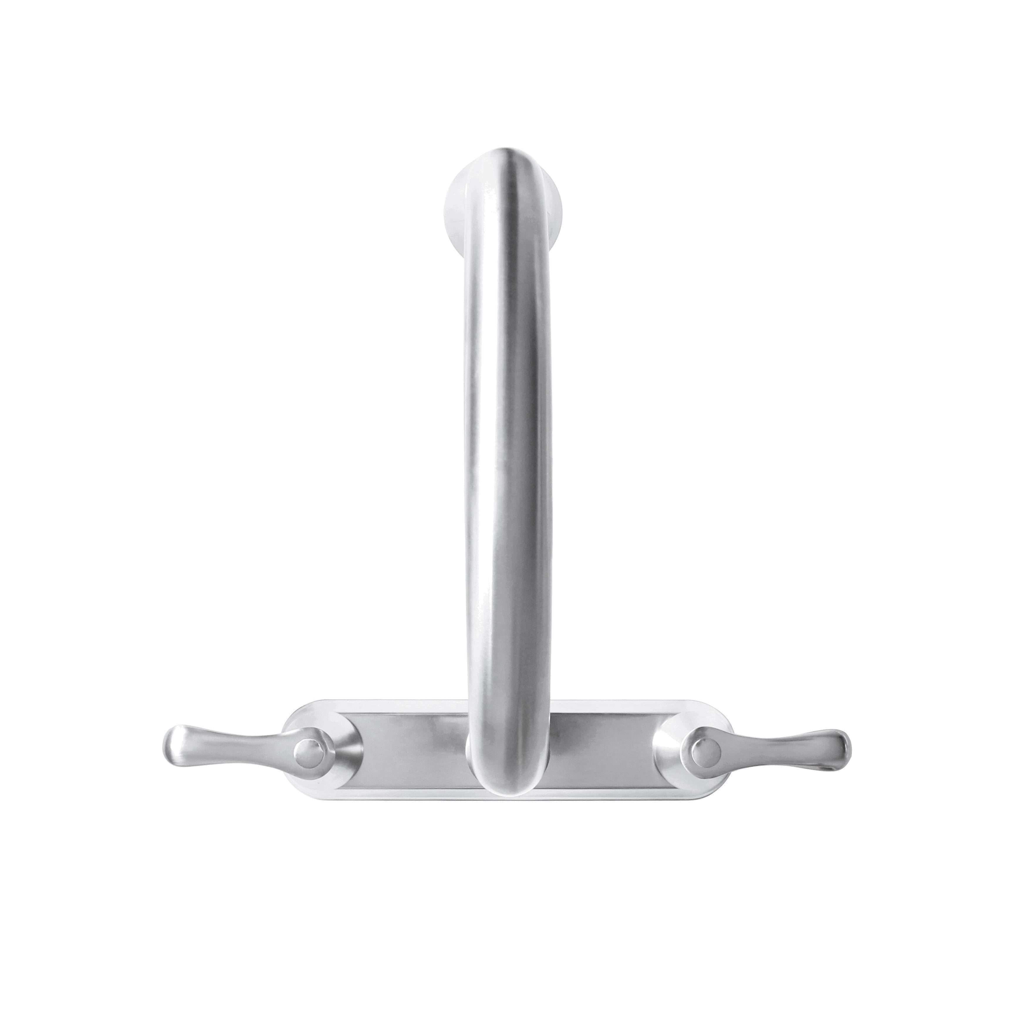 WMF-8201ZNL-CP Hybrid Metal Double Handle Kitchen Faucet with Pull Down Sprayer, Chrome - Image 9