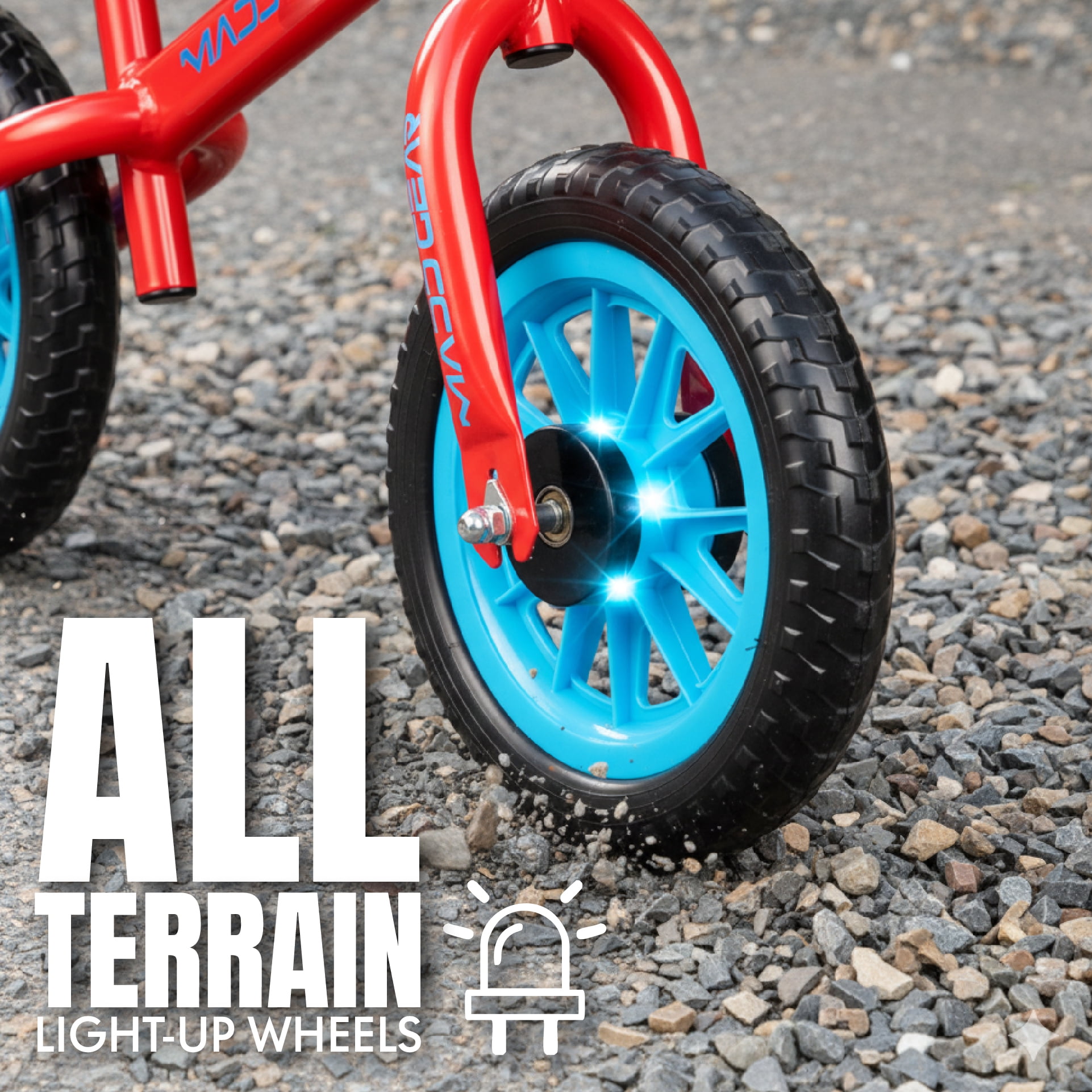 Toddler Balance Bike with Adjustable Helmet – Lightweight No Pedal First Bike for Ages 18 Months to 4 Years – Maintenance-Free 10" Tires – Adjustable Seat – Madd Gear My 1st ZBike - Image 7