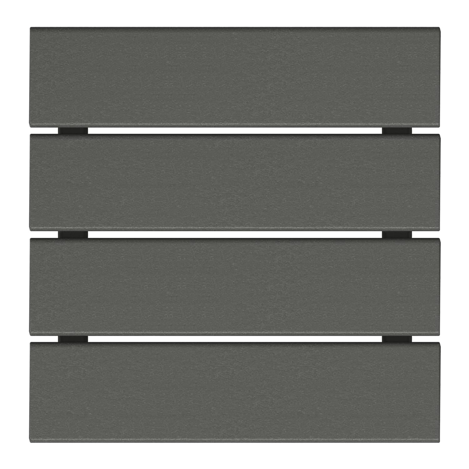 WestinTrends Outdoor Side Table, All Weather Poly Lumber Adirondack Small Patio Table Square End Table for Pool Balcony Deck Porch Lawn Backyard, Gray - Image 2