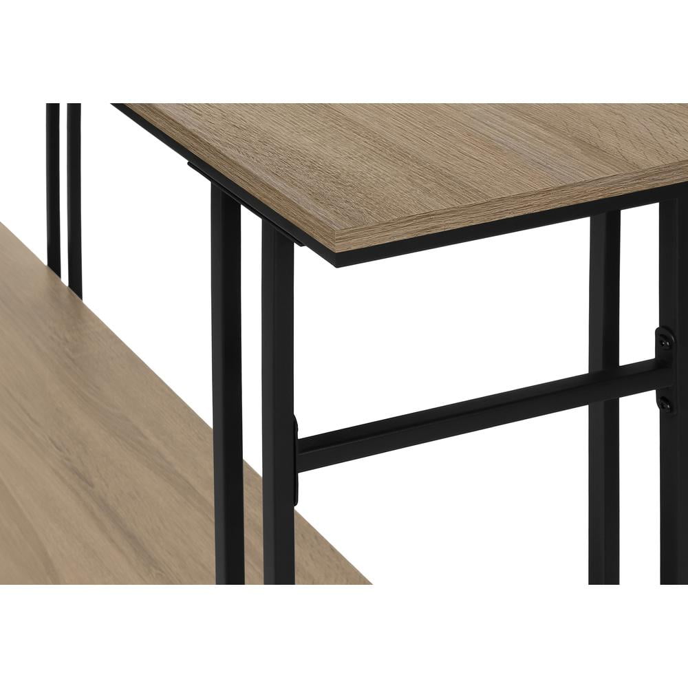 Monarch Specialties Accent Table, Console, Entryway, Narrow, Sofa, Bedroom, Brown Laminate - Image 9