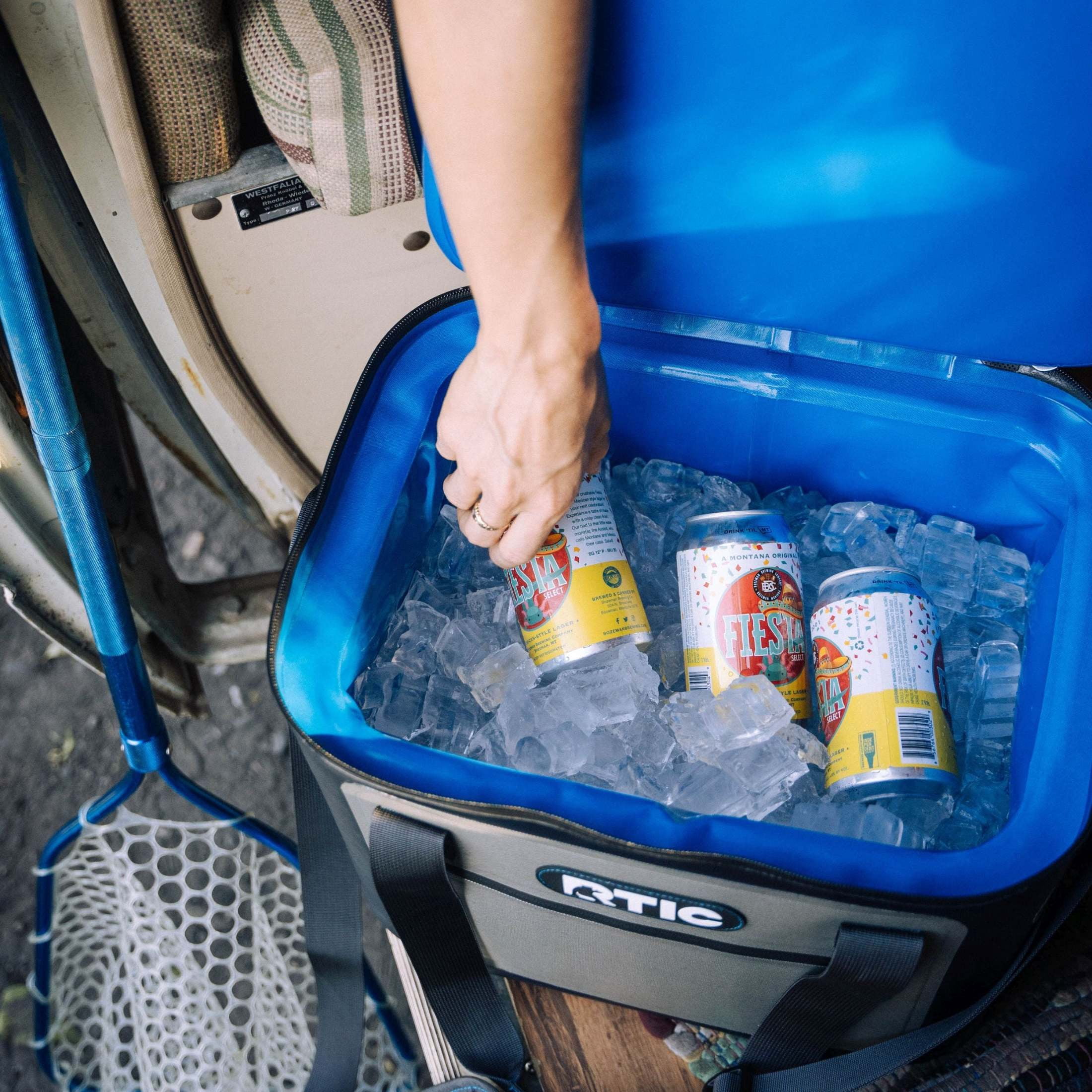 RTIC 20 Qt, Ultra-Tough Soft Cooler, Holds 30 Cans, Leakproof, Waterproof, Patriot - Image 5