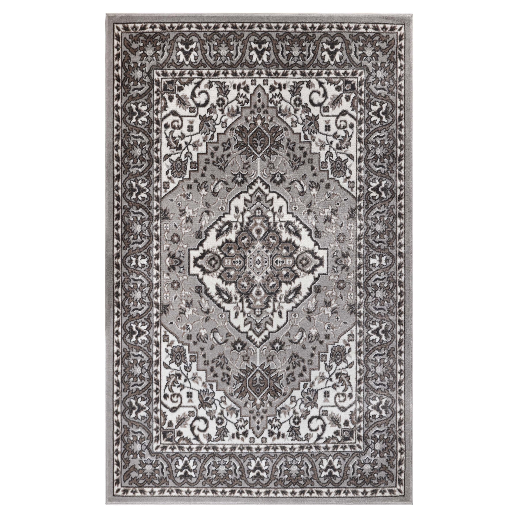 Superior Glendale Oriental Medallion Indoor Area Rug, 7'x9', Rivulet - Image 6