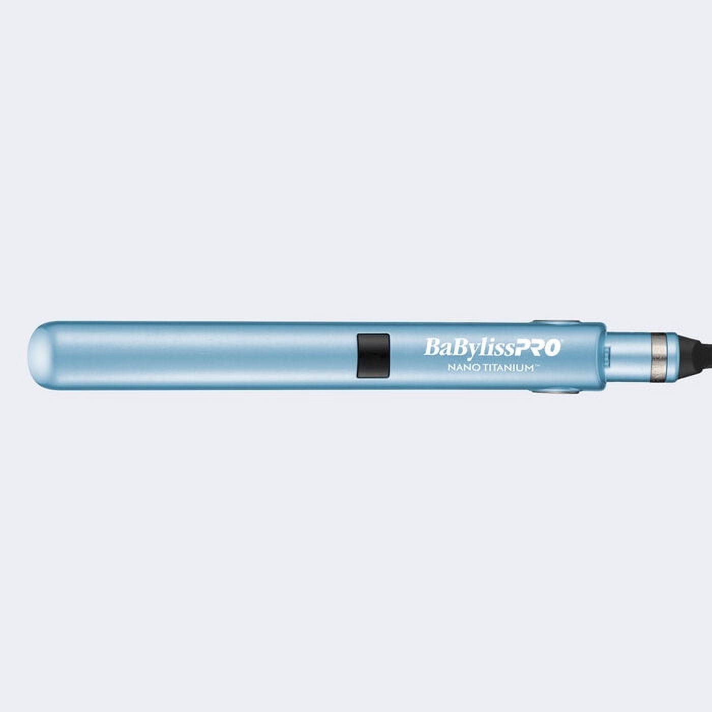 BaBylissPRO Nano Titanium 1" Digital Flat Iron Hair Straightener - Image 6
