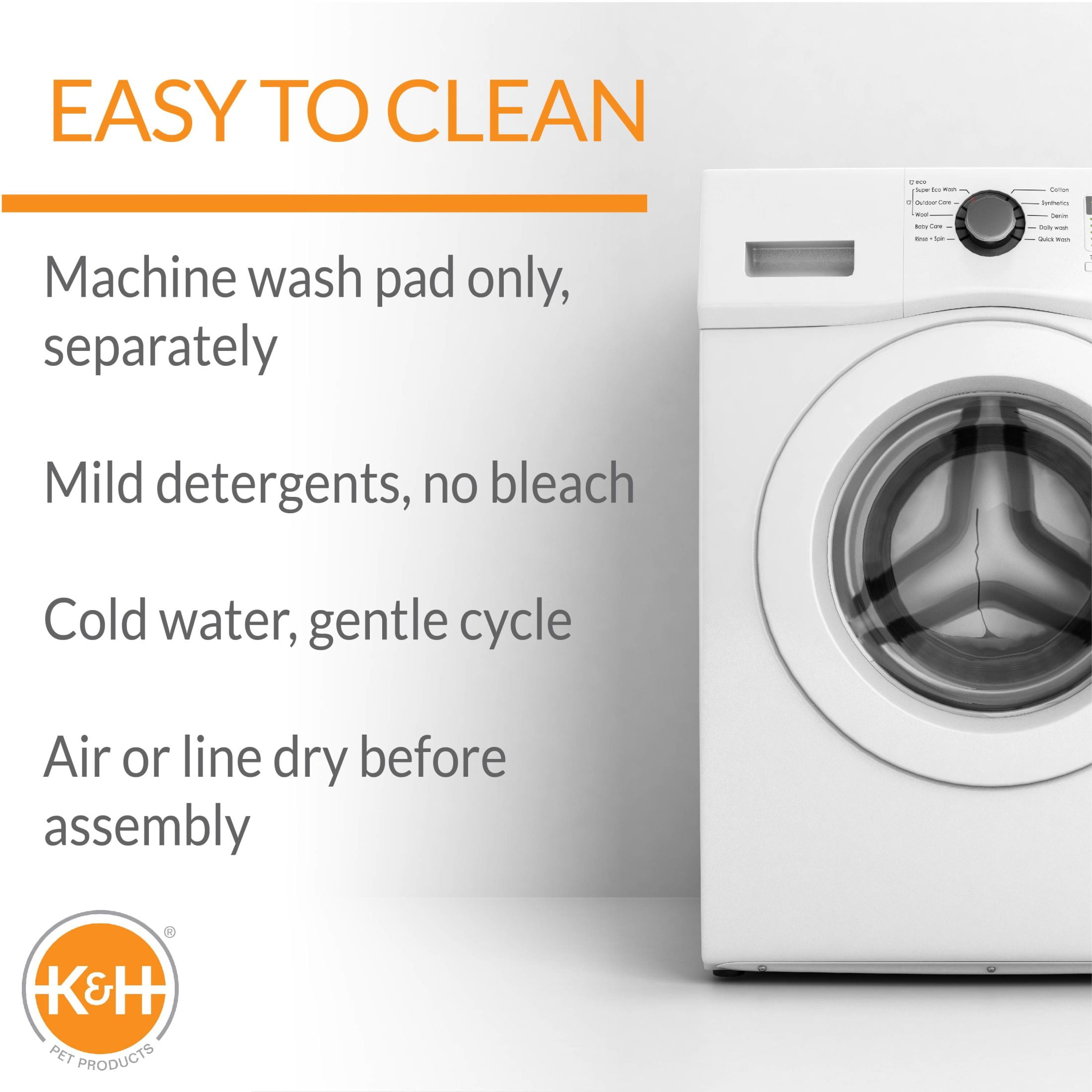 K&H Pet Products Original Pet Cot Pad (Cot Sold Separately) Tan Large 42 X 30 Inches - Image 3