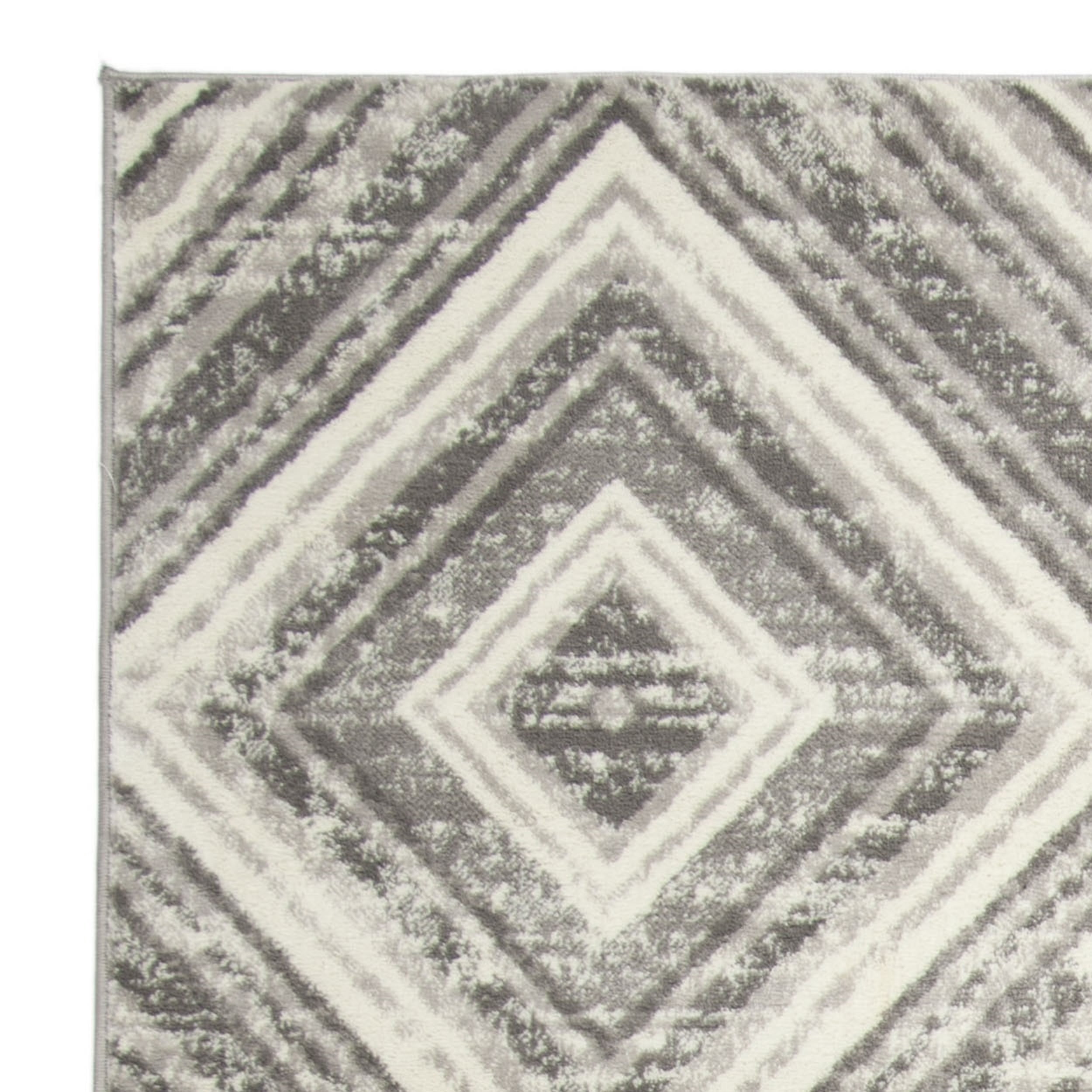 SAFAVIEH Skyler Cuthbert Geometric Area Rug, Grey/Ivory, 9' x 12' - Image 3