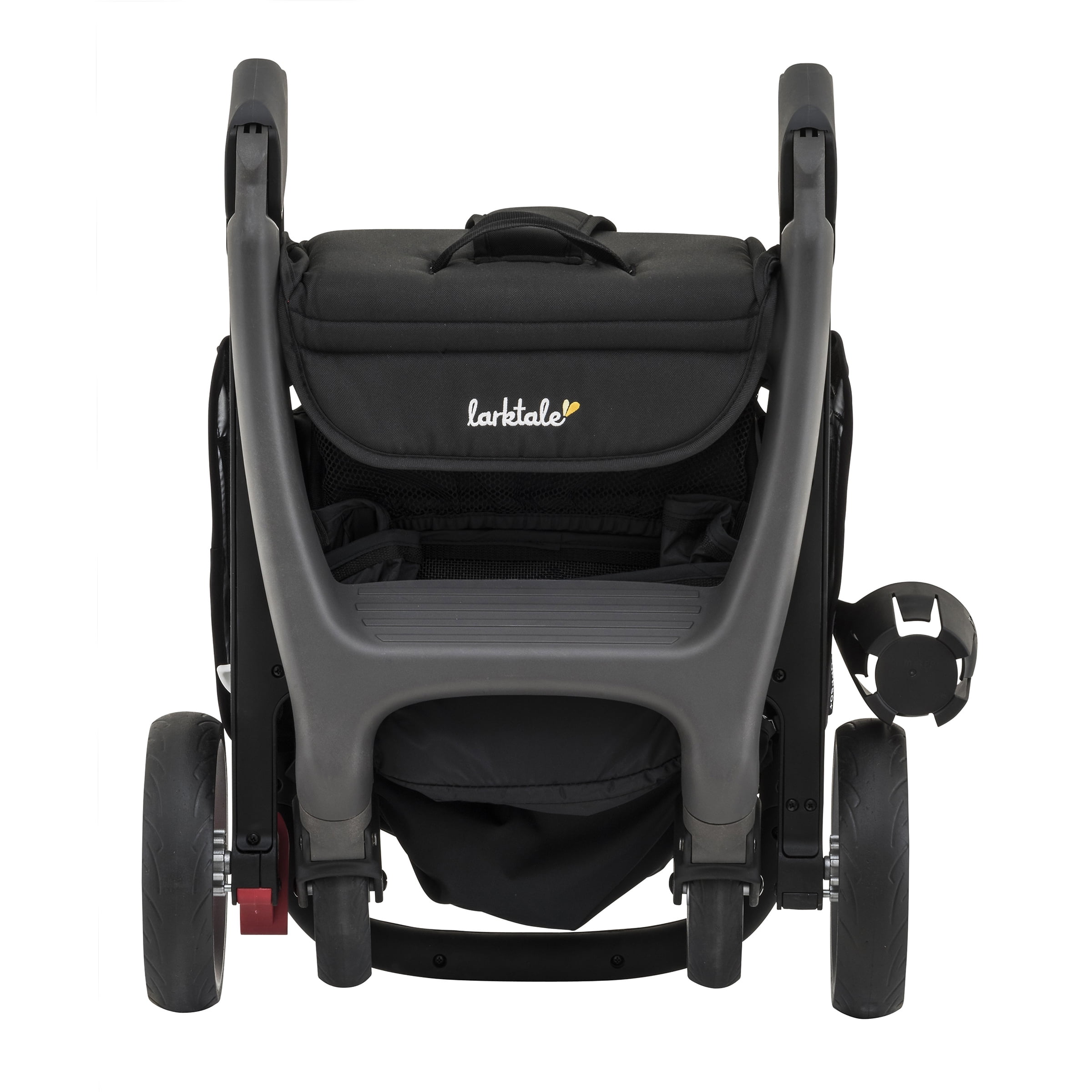 Larktale Chit Chat Compact Lightweight Travel Stroller, Mornington Grey - Image 7