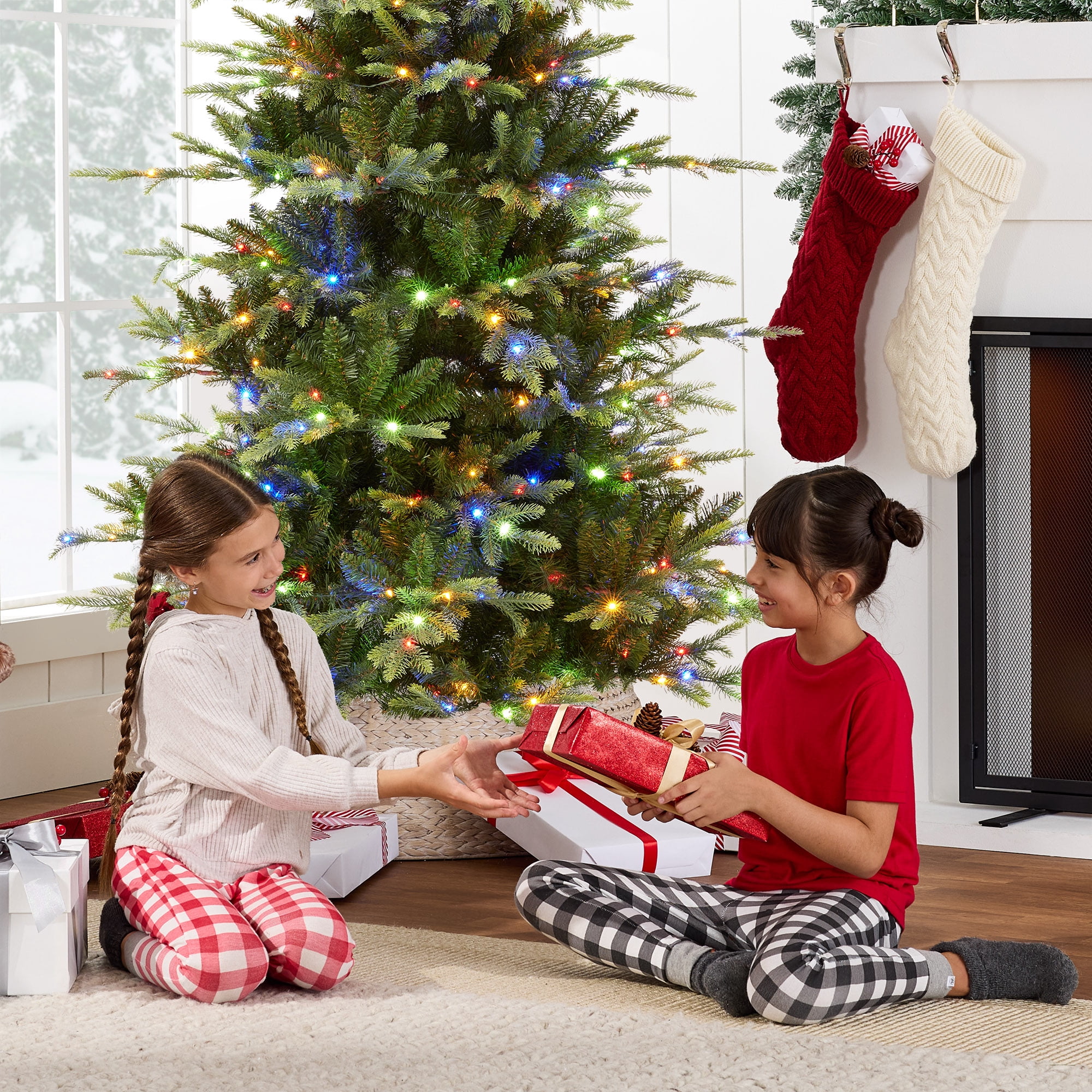 Best Choice Products 6ft Pre-Lit Artificial Slim Aspen Noble Fir Christmas Tree w/ 1,350 Branch Tips, 300 LED Lights - Image 3