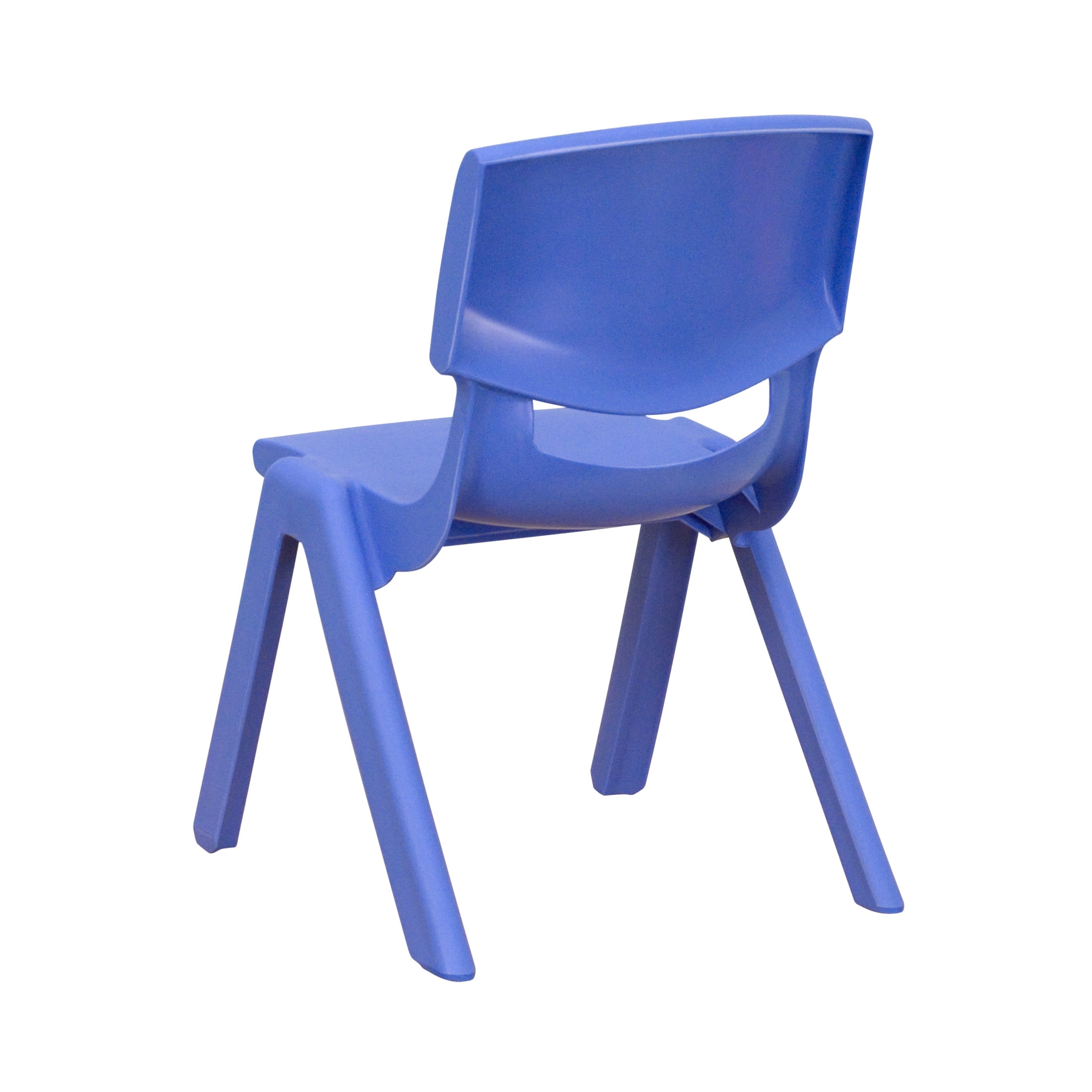 Flash Furniture Whitney 20"H Plastic Stackable School Chairs for Kids Ages 2-4, Set of 10, Blue - Image 11
