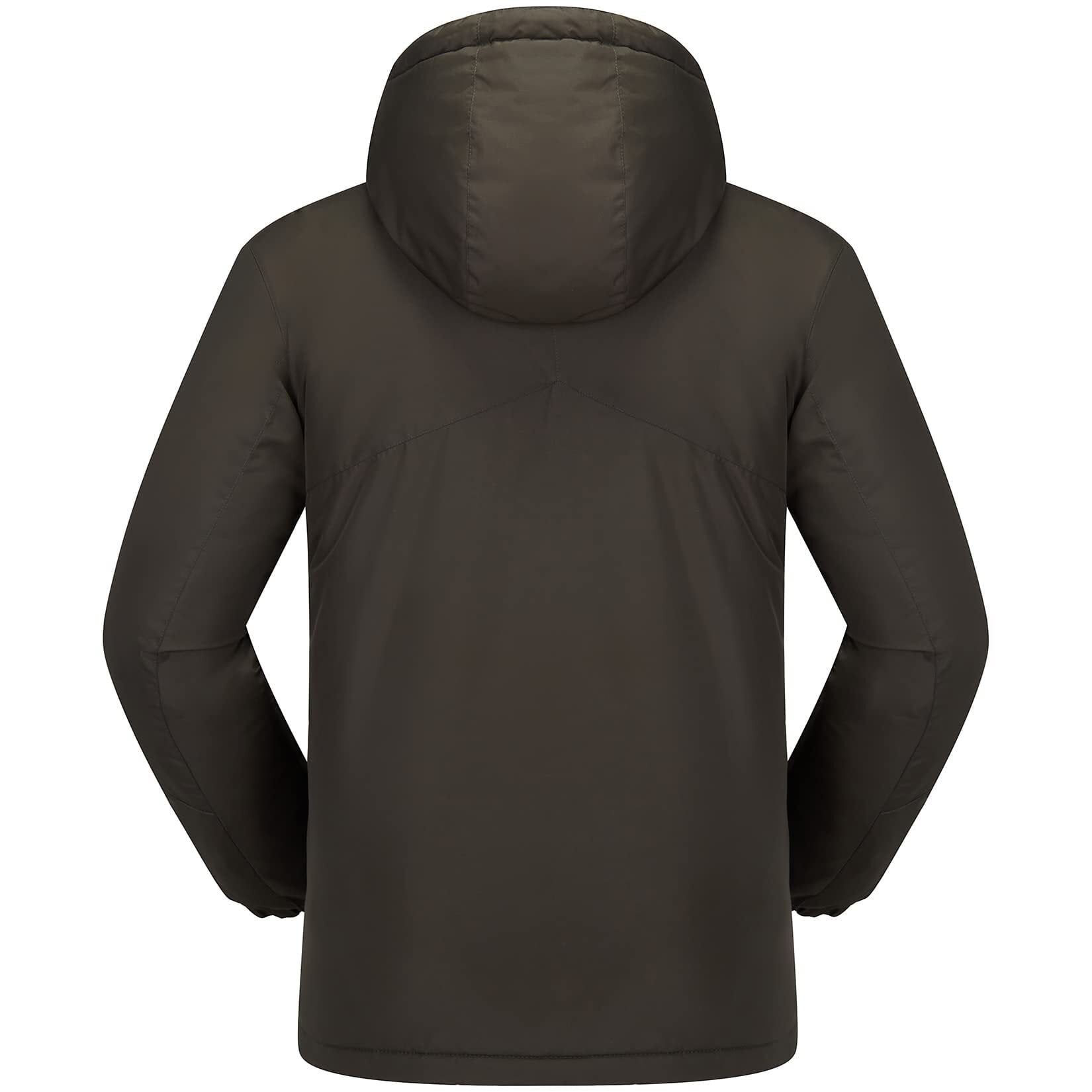 CAMEL CROWN Men's Waterproof Ski Jacket Warm Winter Snow Coat Mountain Windbreaker Hooded Raincoat - Image 2