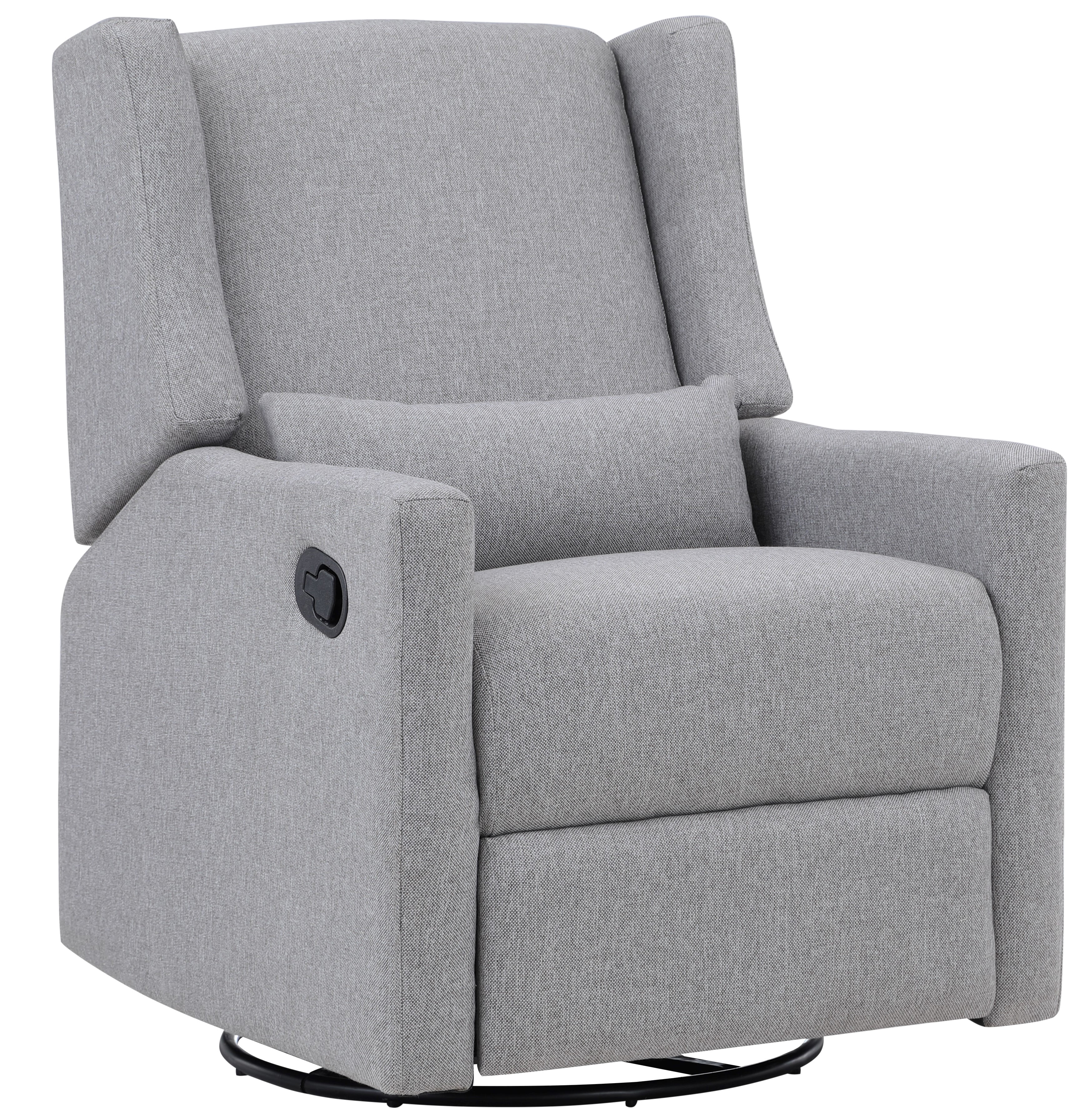 Suite Bebe Pronto Fabric Recliner, Gray - Image 8