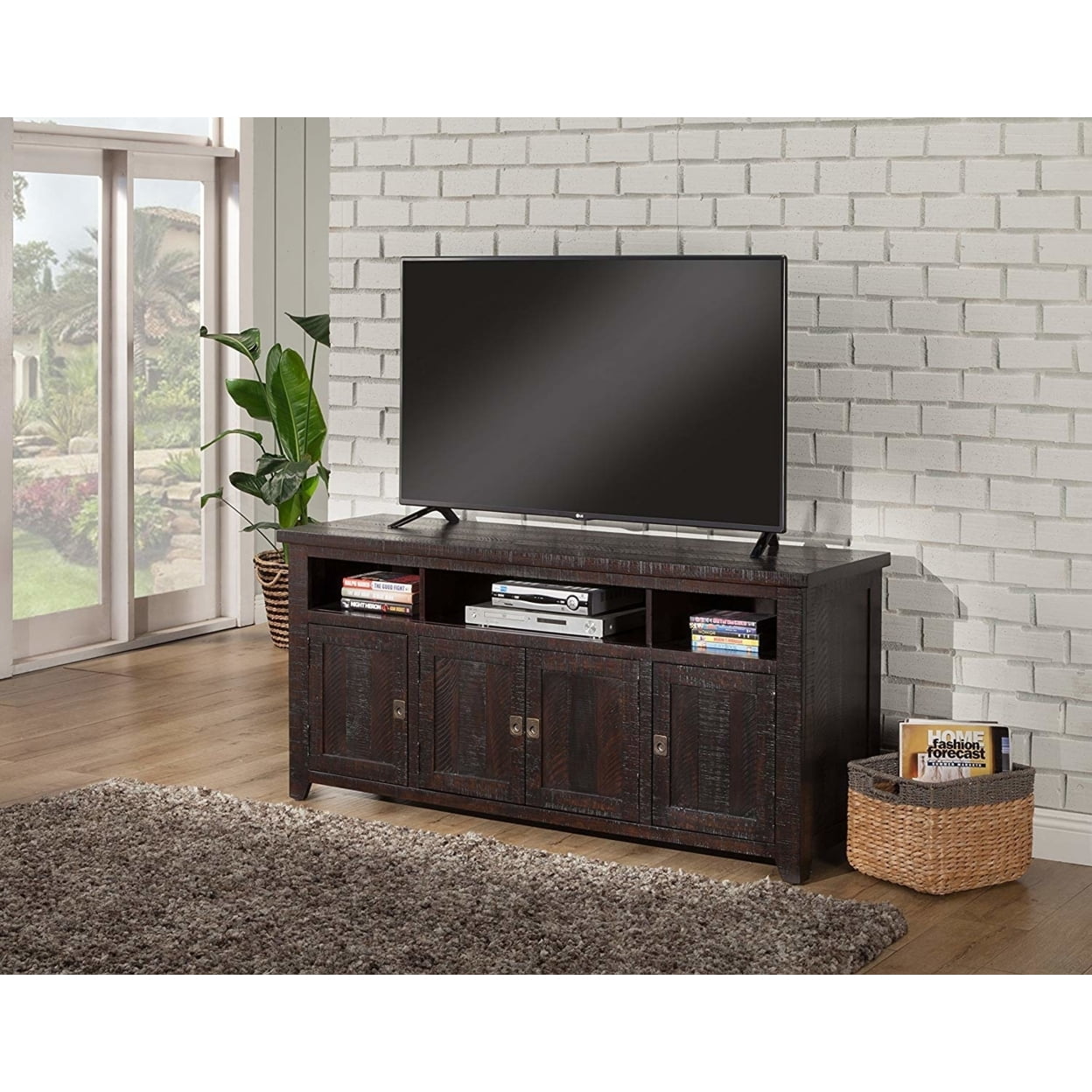 Martin Svensson Home Foundry TV Stand for TVs up to 70", Espresso - Image 3