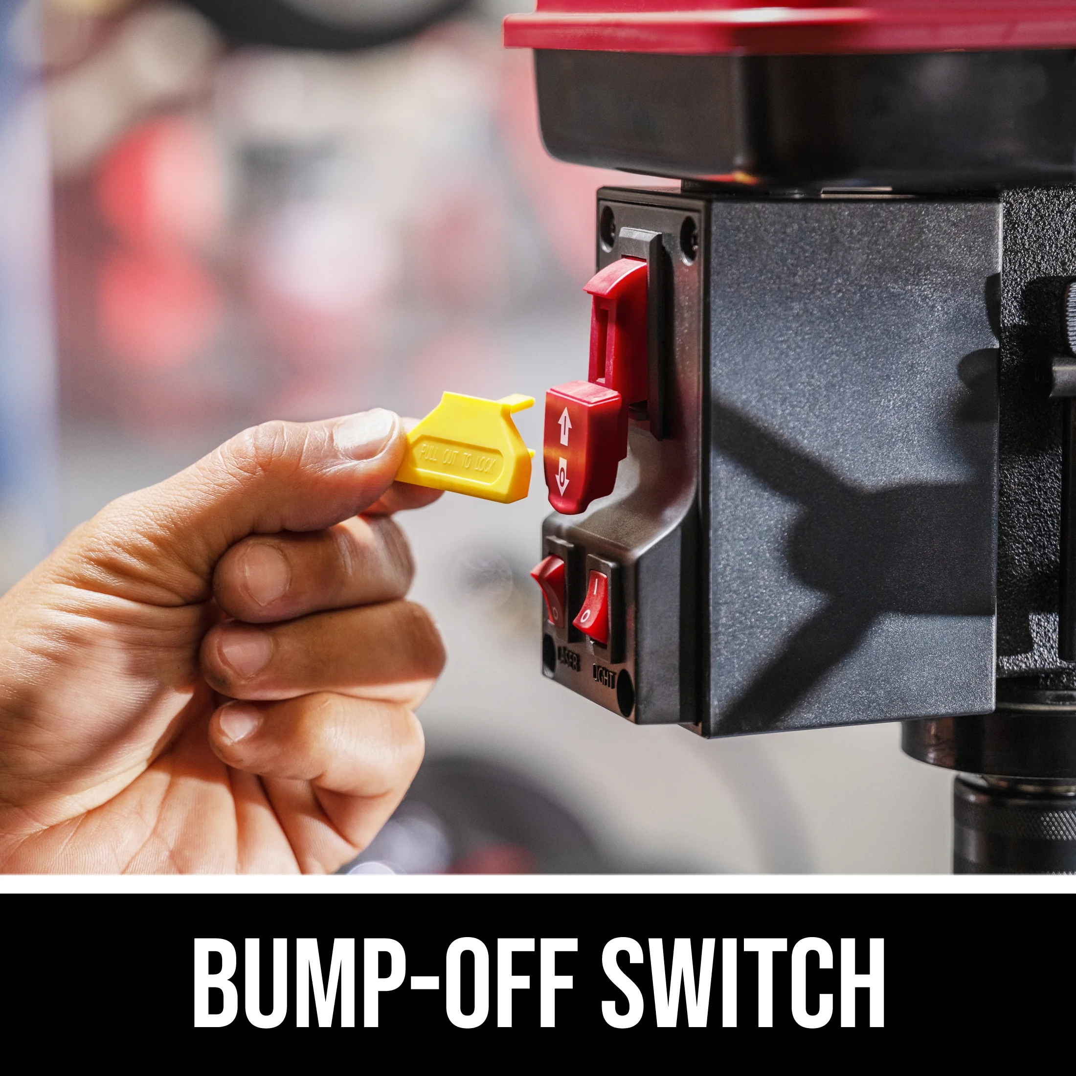 SKIL DP9505-00 6.2 Amp 10'' Corded Electric Benchtop Drill Press with Laser & LED Light, New - Image 7