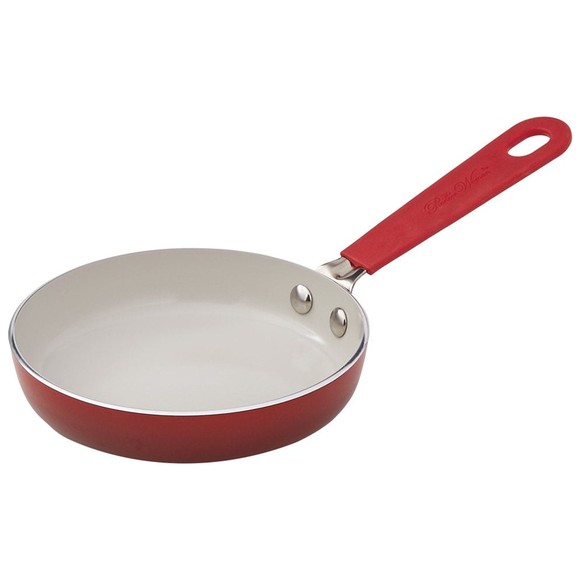 The Pioneer Woman 25-Piece Ceramic Nonstick Aluminum Cookware Set, Ombre Red - Image 6