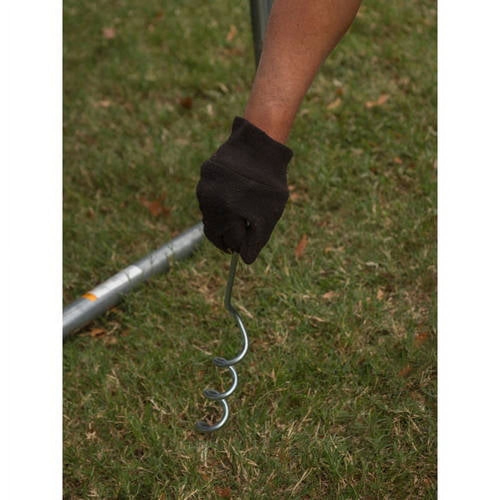 Jumpking Trampoline Ground 16" Anchor And 38" Adjustable Ladder Combo - Image 5