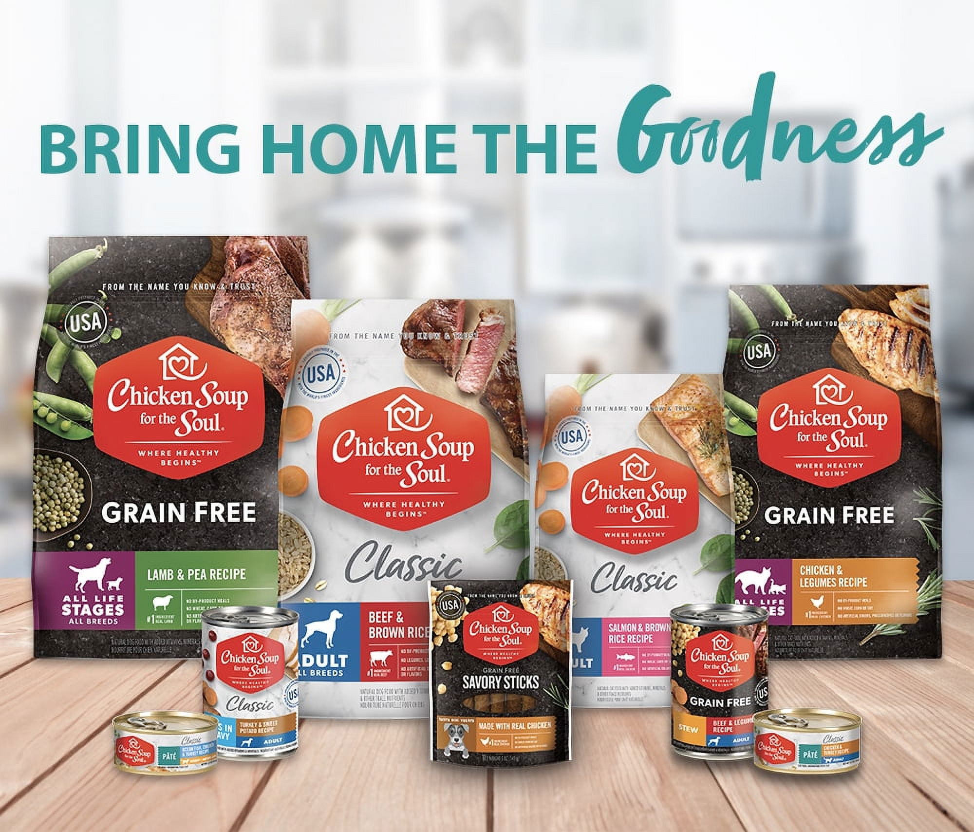 Chicken Soup for the Soul Grain Free All Life Stages Cat Food – Salmon & Legumes Dry Recipe, 12lb - Image 9