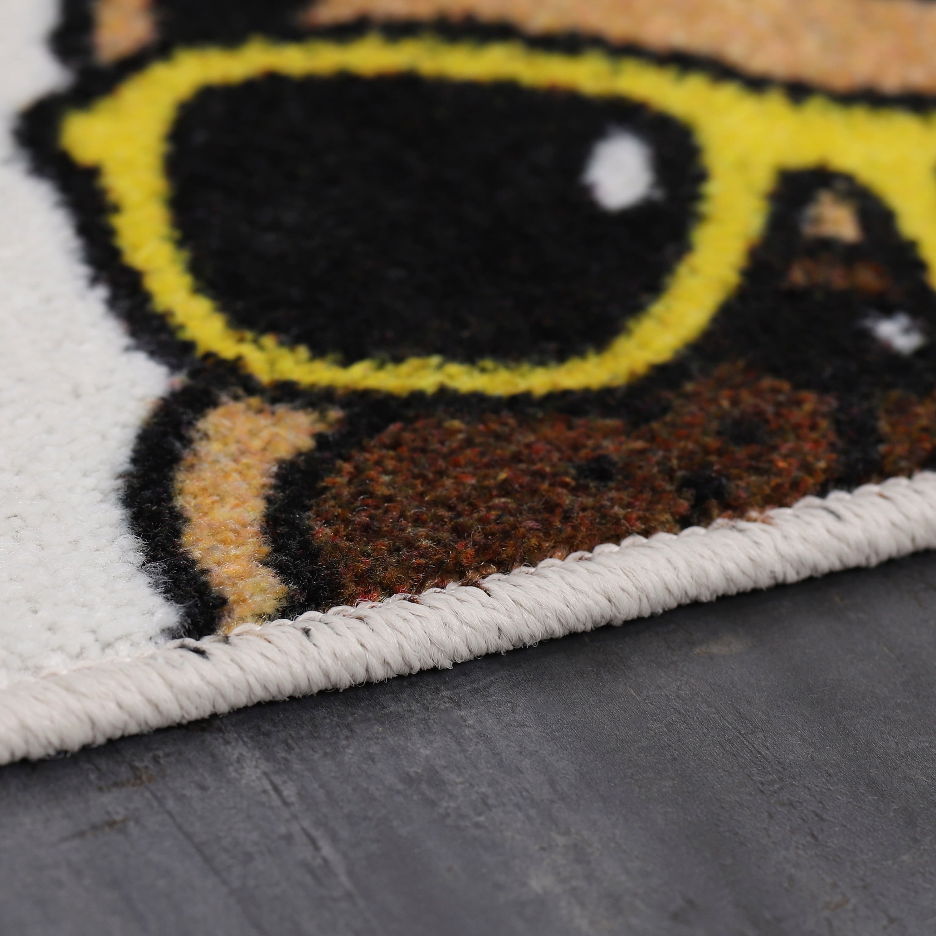 Mohawk Home Prismatic Cool Dogs Multi Contemporary Theme Kids Precision Printed Area Rug, 8'x10', White & Brown - Image 3