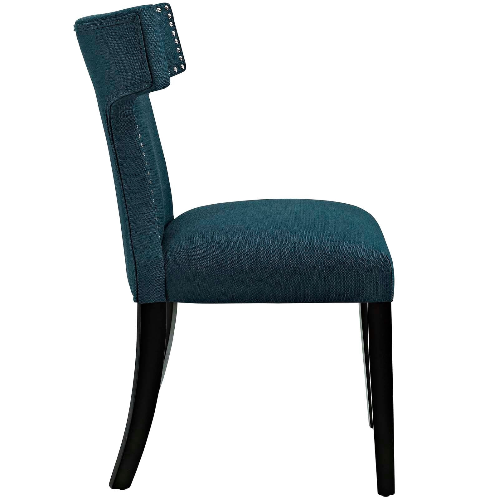 Modway Curve Upholstered Dining Side Chair, Multiple Colors - Image 2