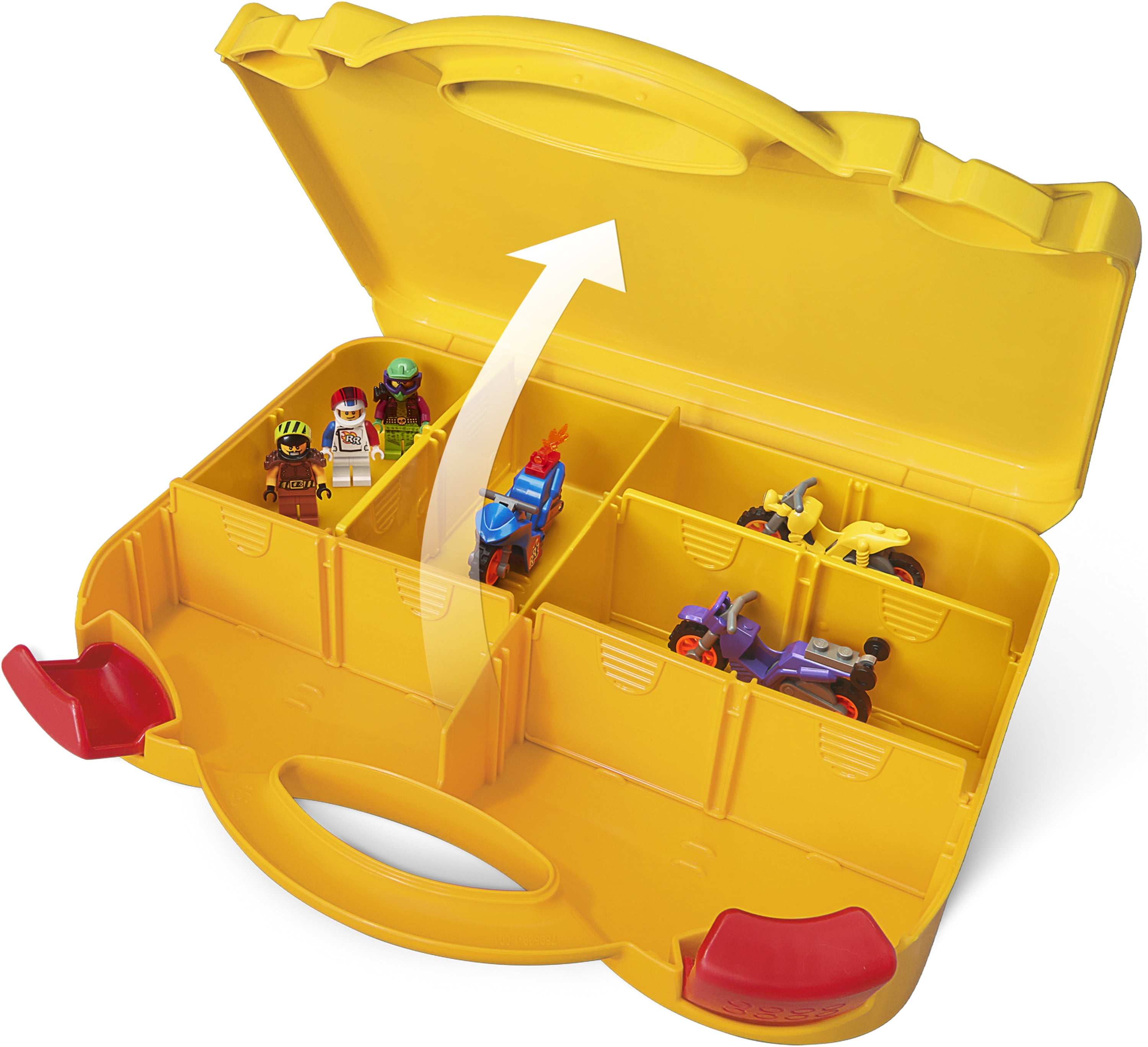 LEGO City Stuntz Value Set 3 Minifigures 3 Bikes and Carrying Case 66707 - Image 6