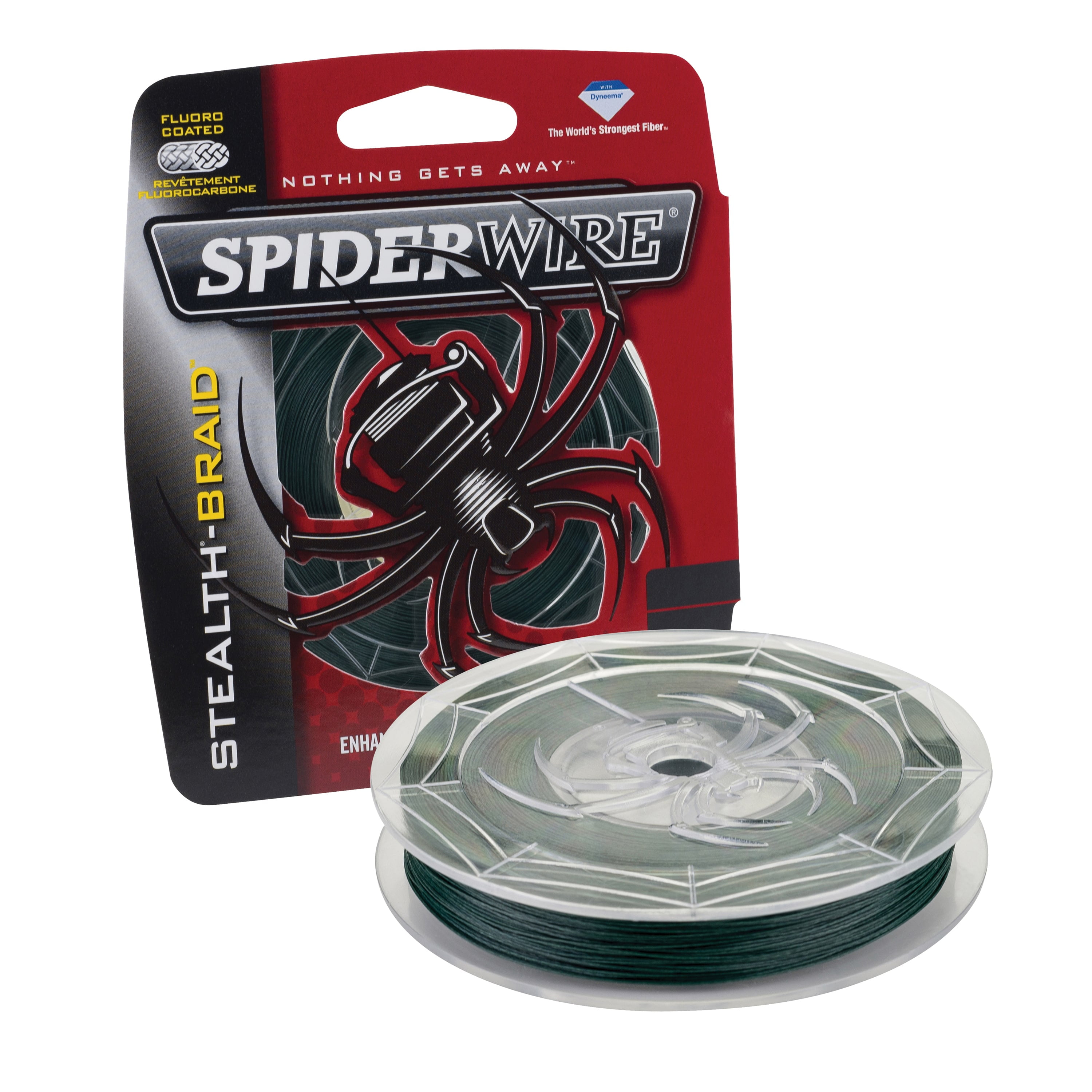 SpiderWire Stealth® Braid Fishing Line, Moss Green, 20 lb Test Strength, 500 yd - Image 4