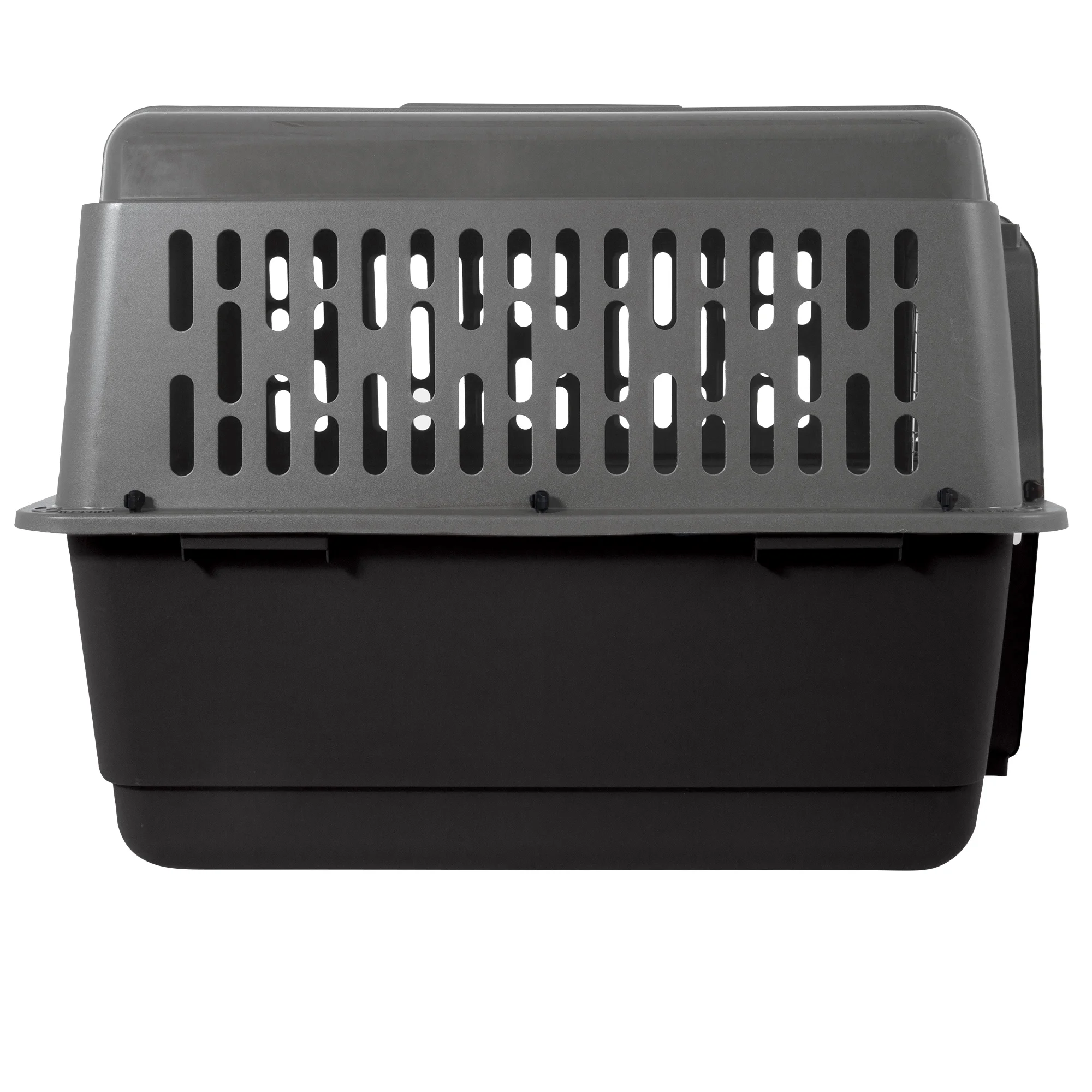 Petmate Pet Porter Traditional Travel Dog Kennel Portable Plastic Carrier, Medium 32" for Dogs 30-50 lb, Gray - Image 4