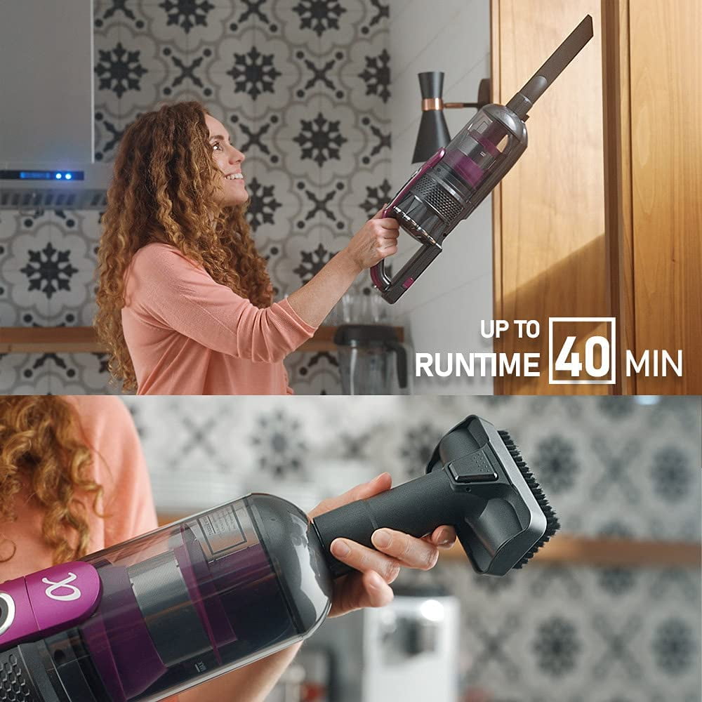 RoomieTEC Alpha Professional Upright Cordless Vacuum Cleaner, Lightweight and Bagless, with Handheld Dust Buster, Motorized Pet Brush, 22Kpa, 300W - Image 5