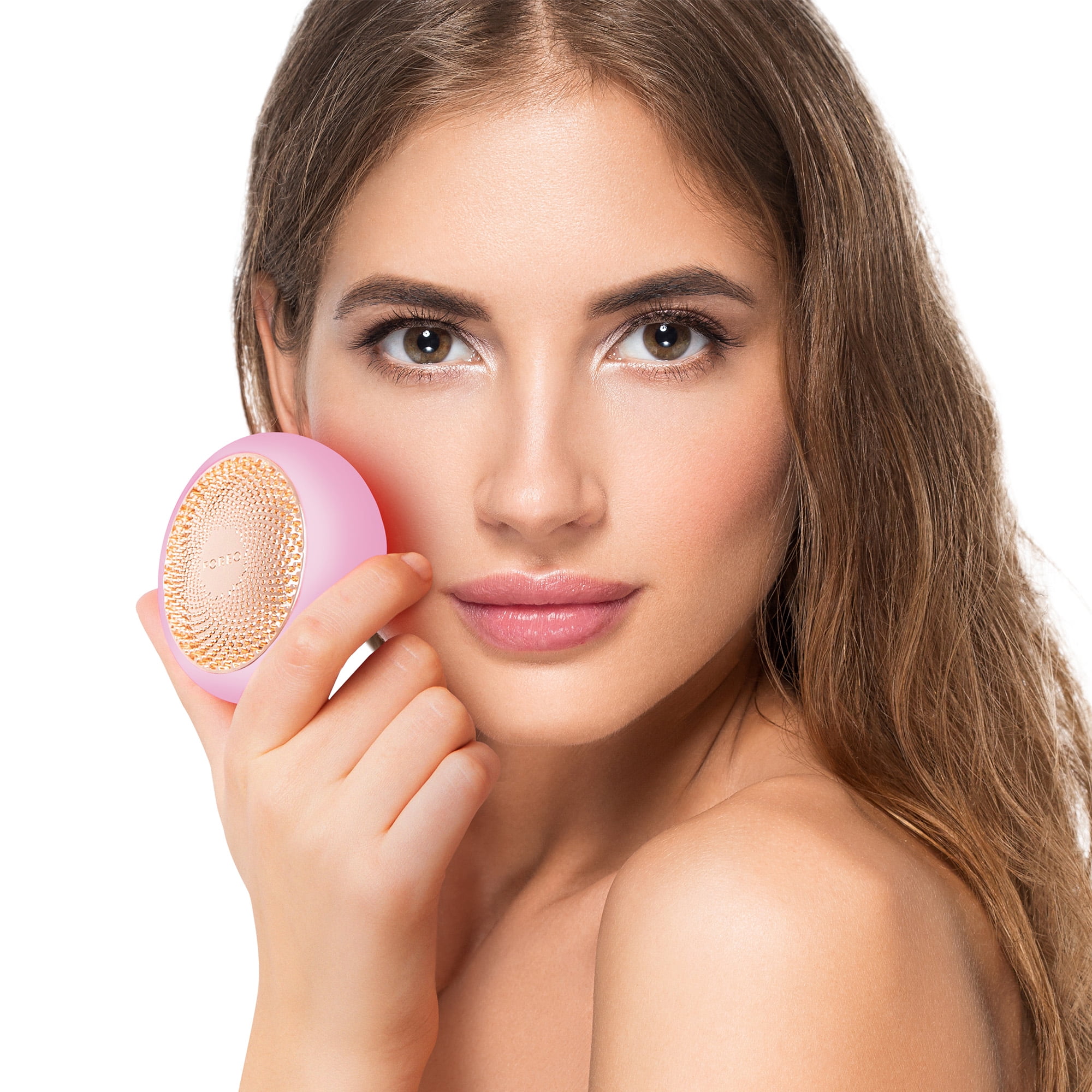 FOREO UFO 2 Supercharged 2-minute Full Facial Skincare Device for all skin types - Pearl Pink - Image 3
