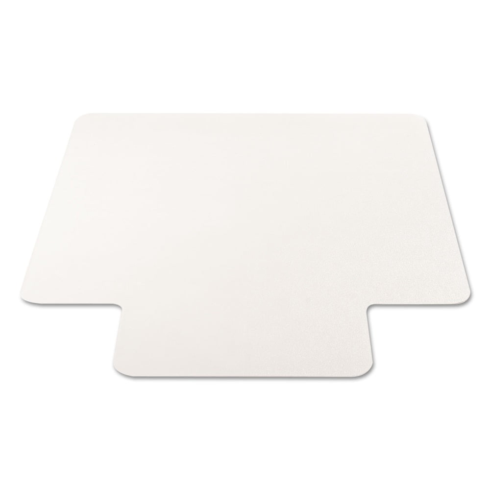 deflecto EconoMat All Day Use Chair Mat for Hard Floors, Flat Packed, 45 x 53, Wide Lipped, Clear - Image 5