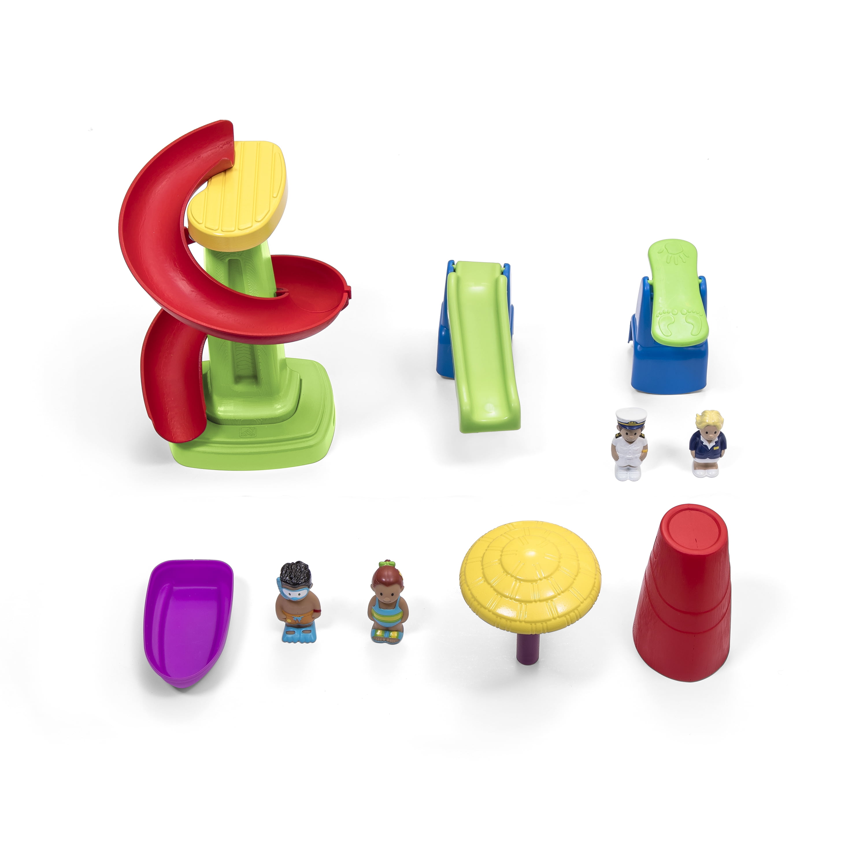 Step2 Fiesta Cruise Sand Table & Water Table for Kids with 10-piece Playset - Image 10