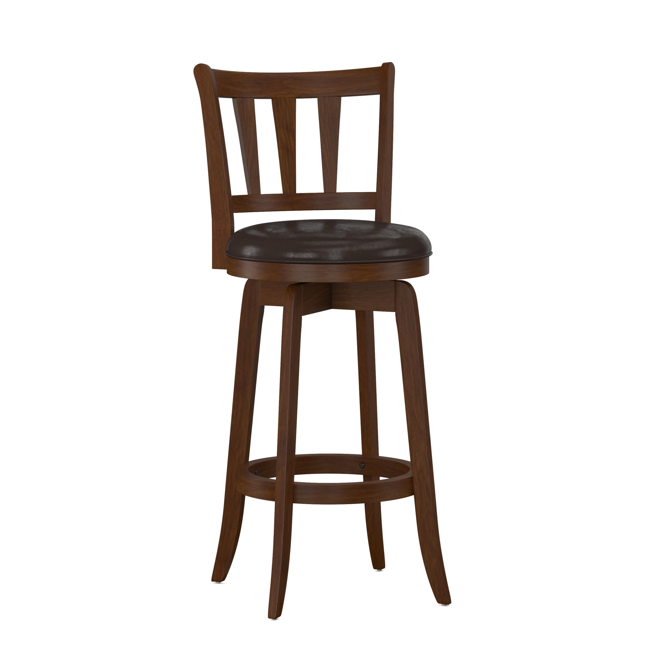 Hillsdale Furniture Presque Isle Wood Bar Height Swivel Stool, Cherry - Image 8
