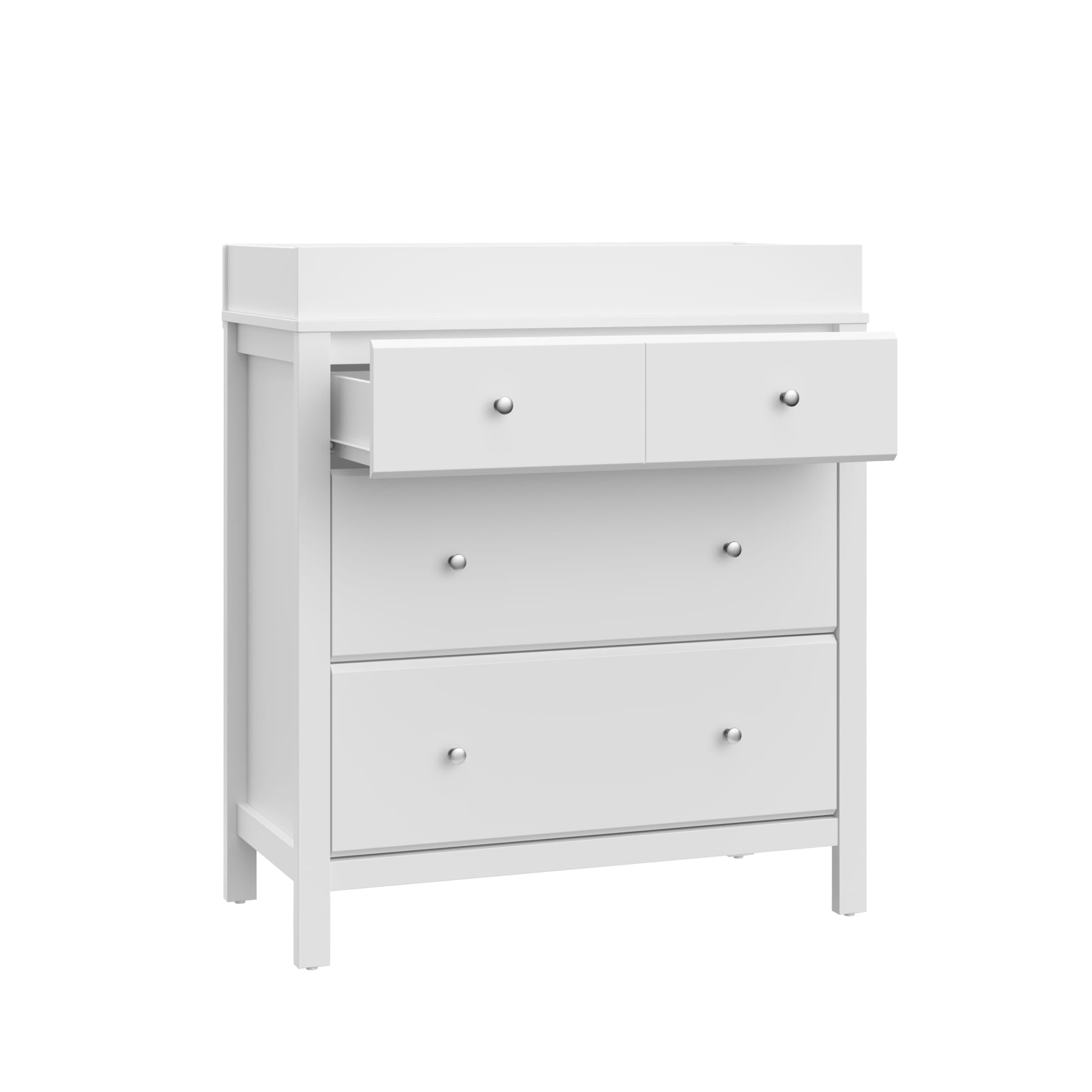 Storkcraft Horizon 3 Drawer Chest with Infant Changing Topper, White - Image 15