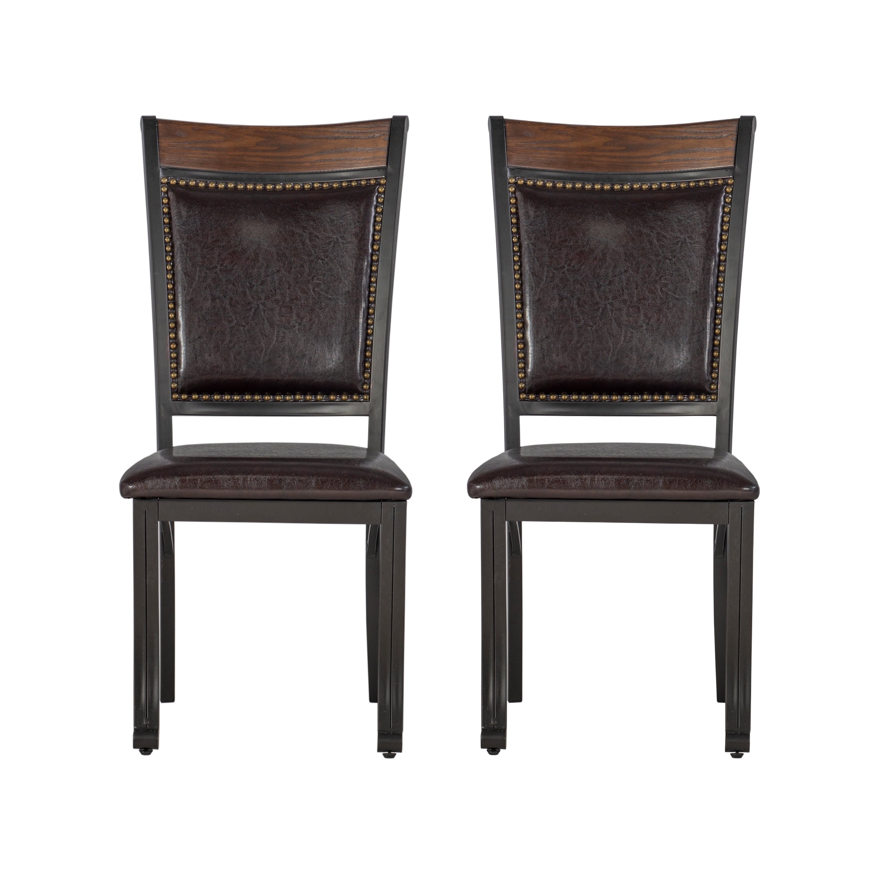 Powell Holloway Dining Chair, Set of 2, Rustic Umber - Image 3