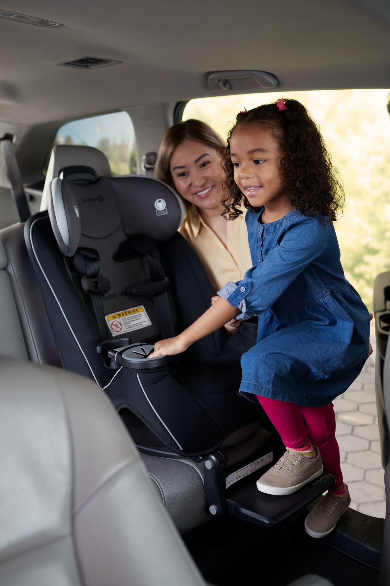Safety 1ˢᵗ Grow and Go™ Extend 'n Ride LX All-in-One Convertible Car Seat, Winehouse, Infant & Toddler, Unisex - Image 20