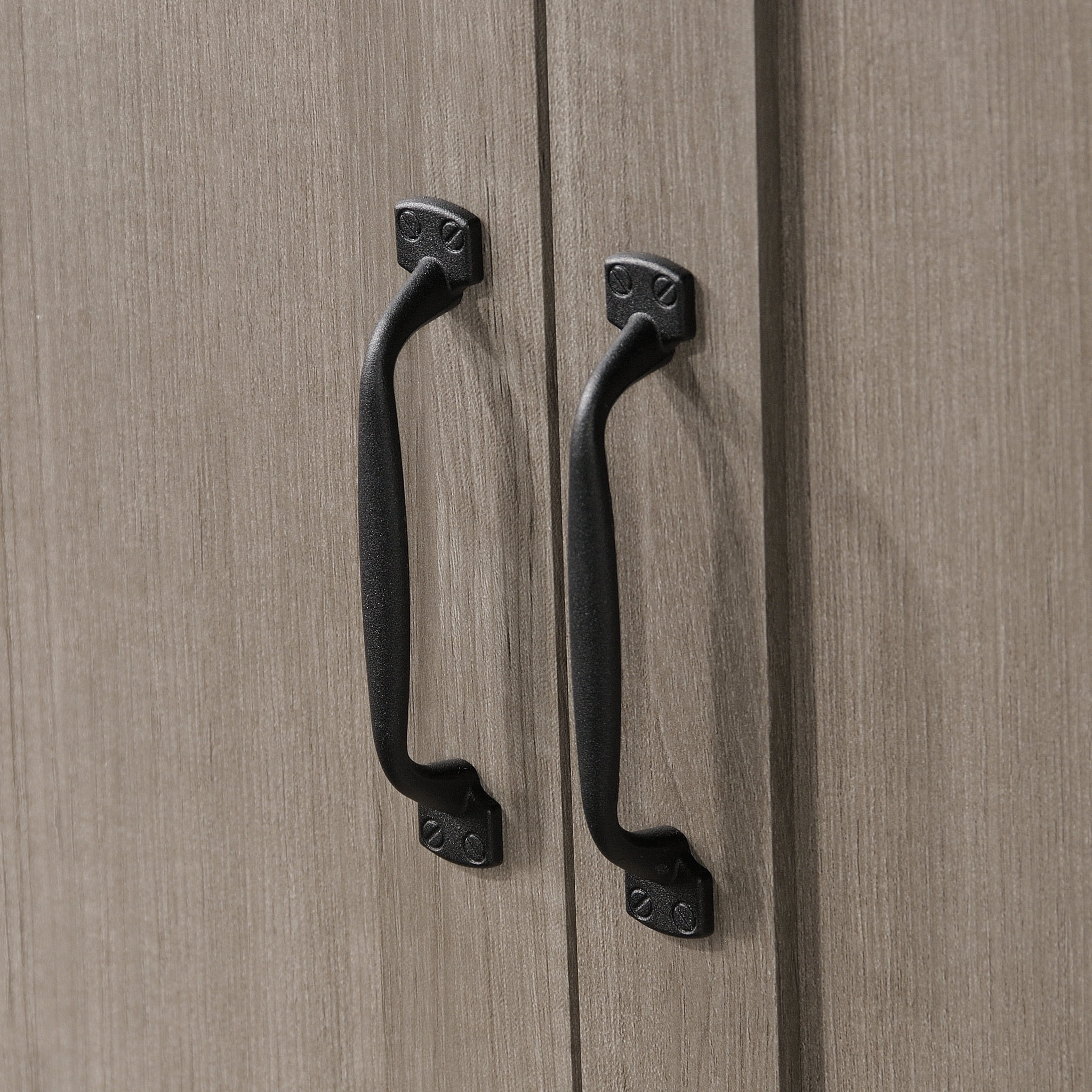 Sauder Select Storage Cabinet, Silver Sycamore Finish - Image 5