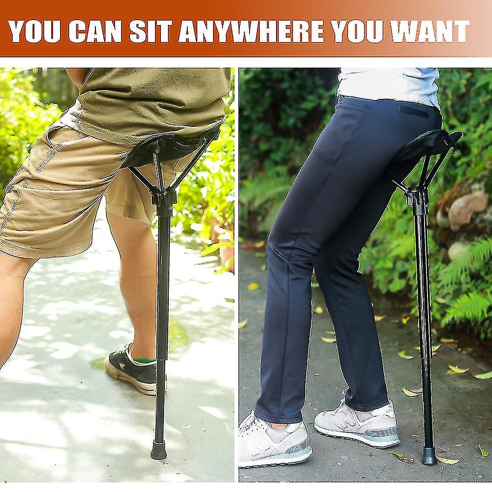 Portable Stool Height Adjustable Seat Retractable Outdoor Fishing Chair With 3 Gear - Image 5