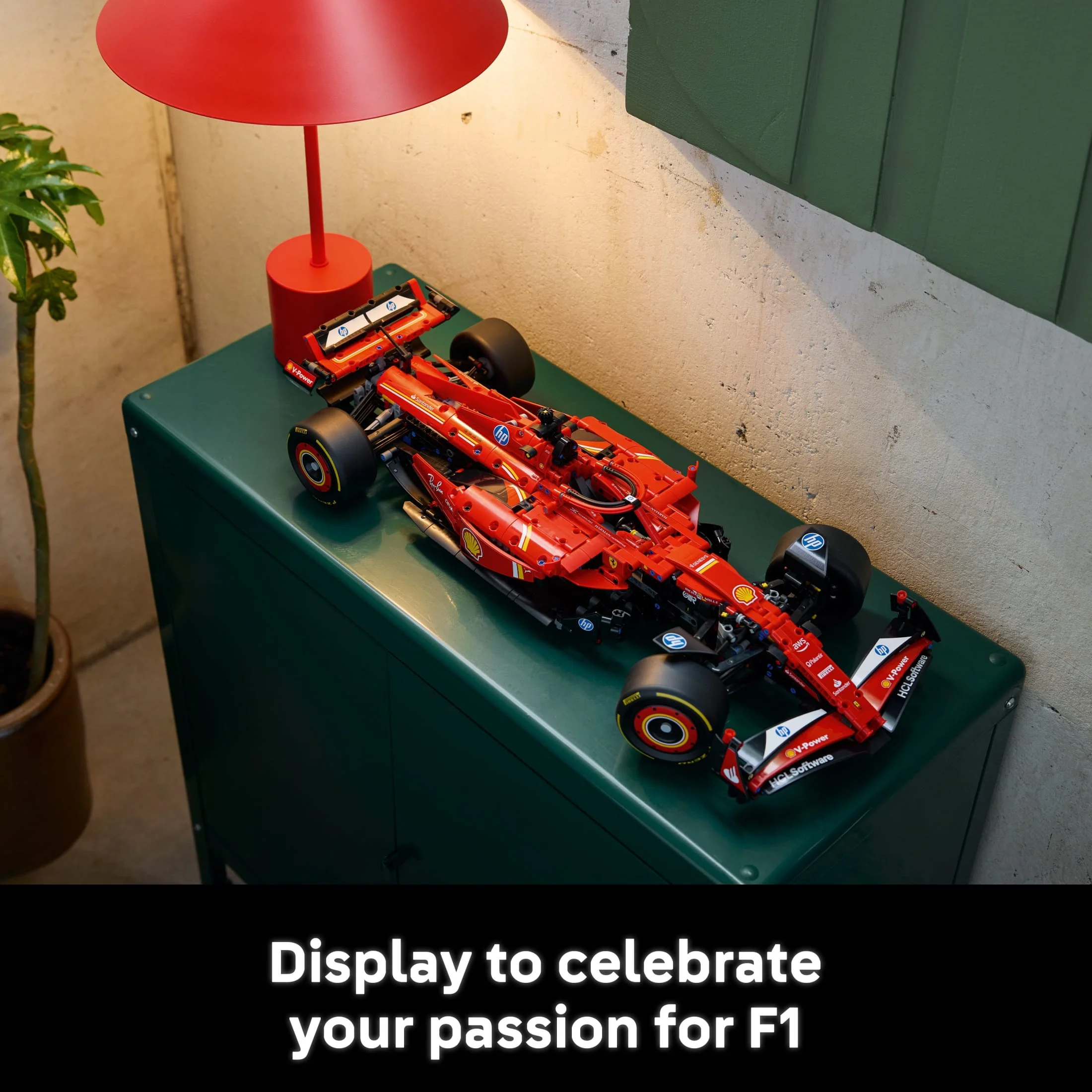 LEGO Technic Ferrari SF-24 F1 Model Car Kit - Building Set for Adults, Ages 18+ With Realistic Features - Ferrari F1 DIY Craft for Display - Gift Idea for F1 Fans - 42207 - Image 3