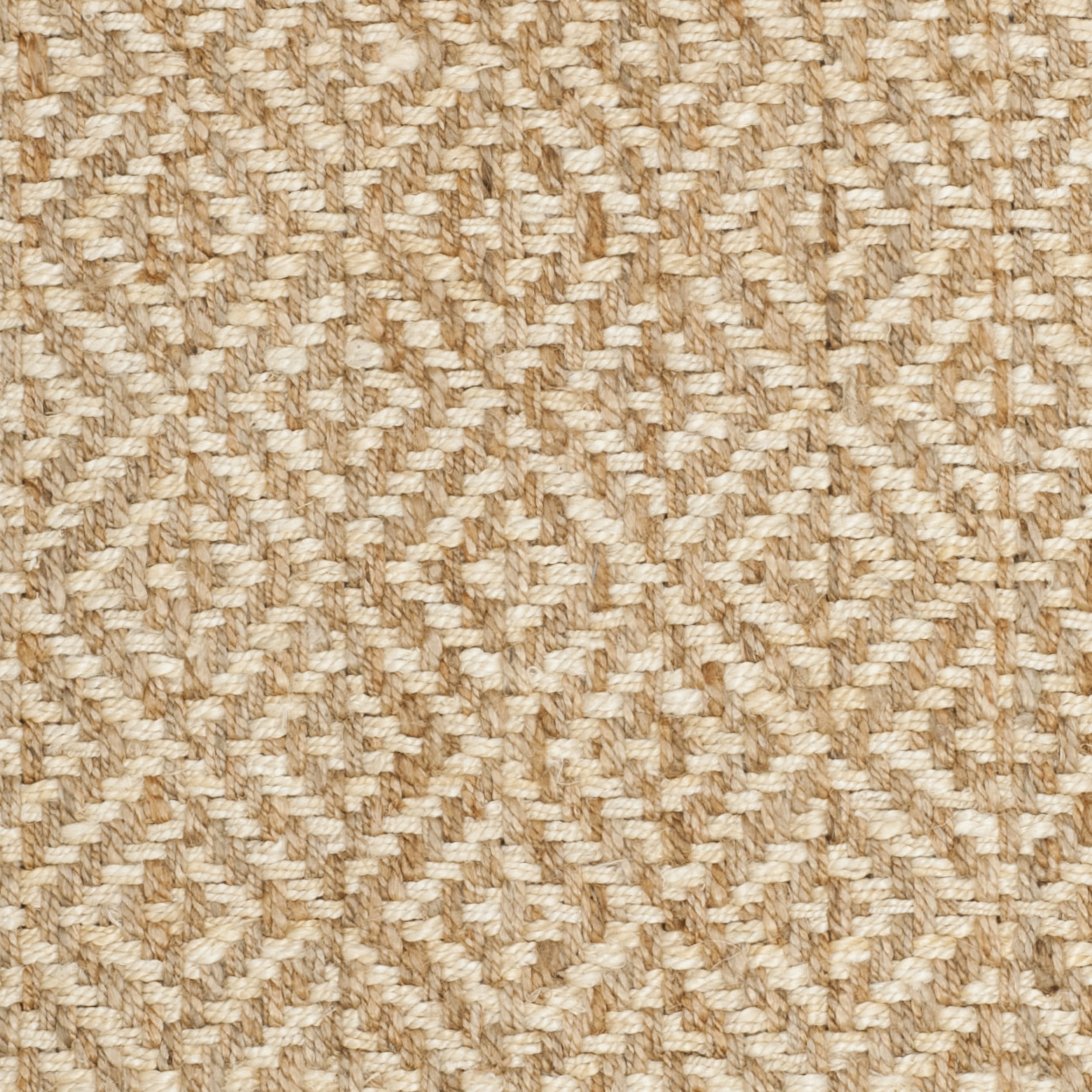 SAFAVIEH Natural Fiber Tashi Geometric Diamond Braided Jute Area Rug, Ivory/Natural, 5'x8' - Image 4