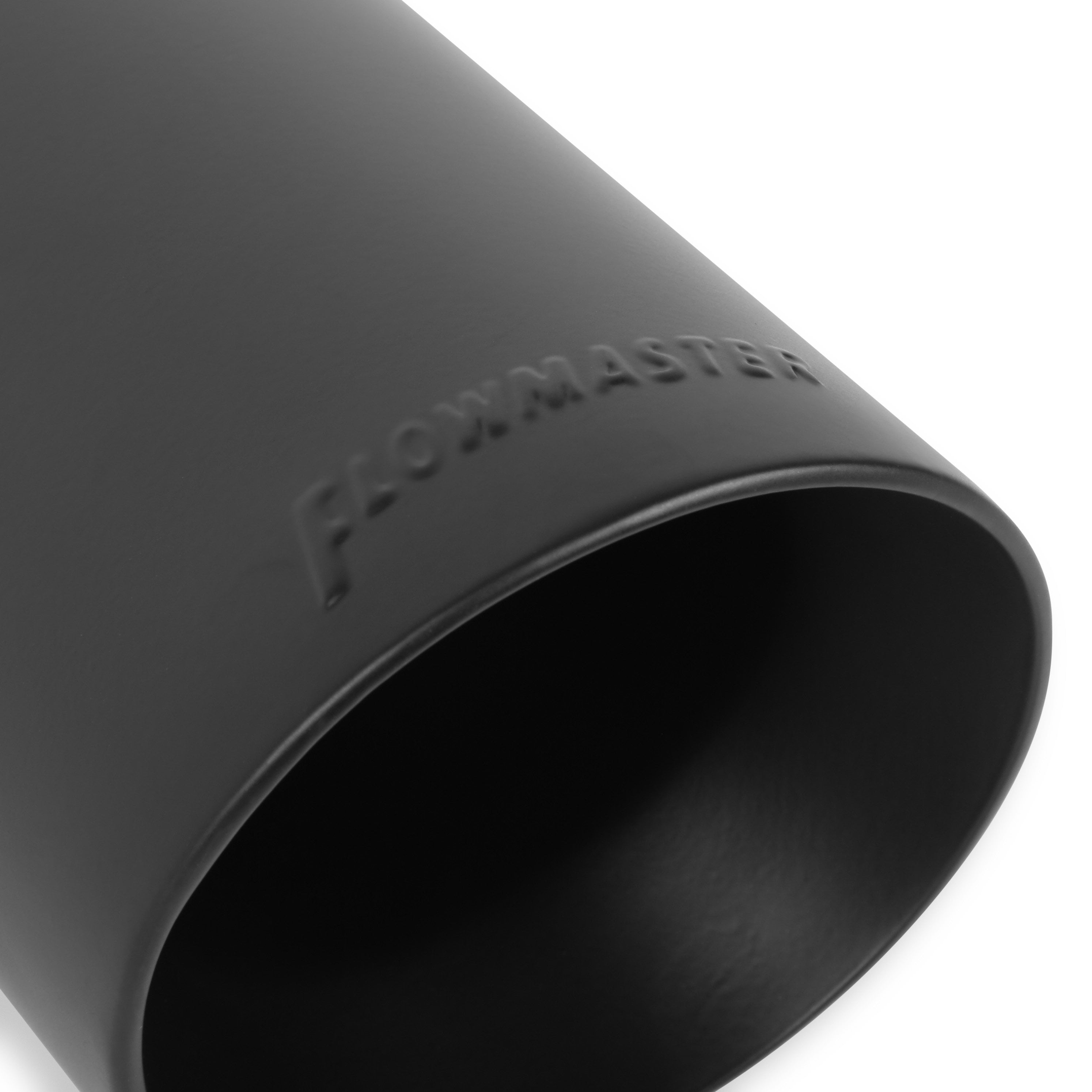 Flowmaster 15398B Exhaust Tip - 3.00 in. Black Angle Cut - Clamp On - Image 3