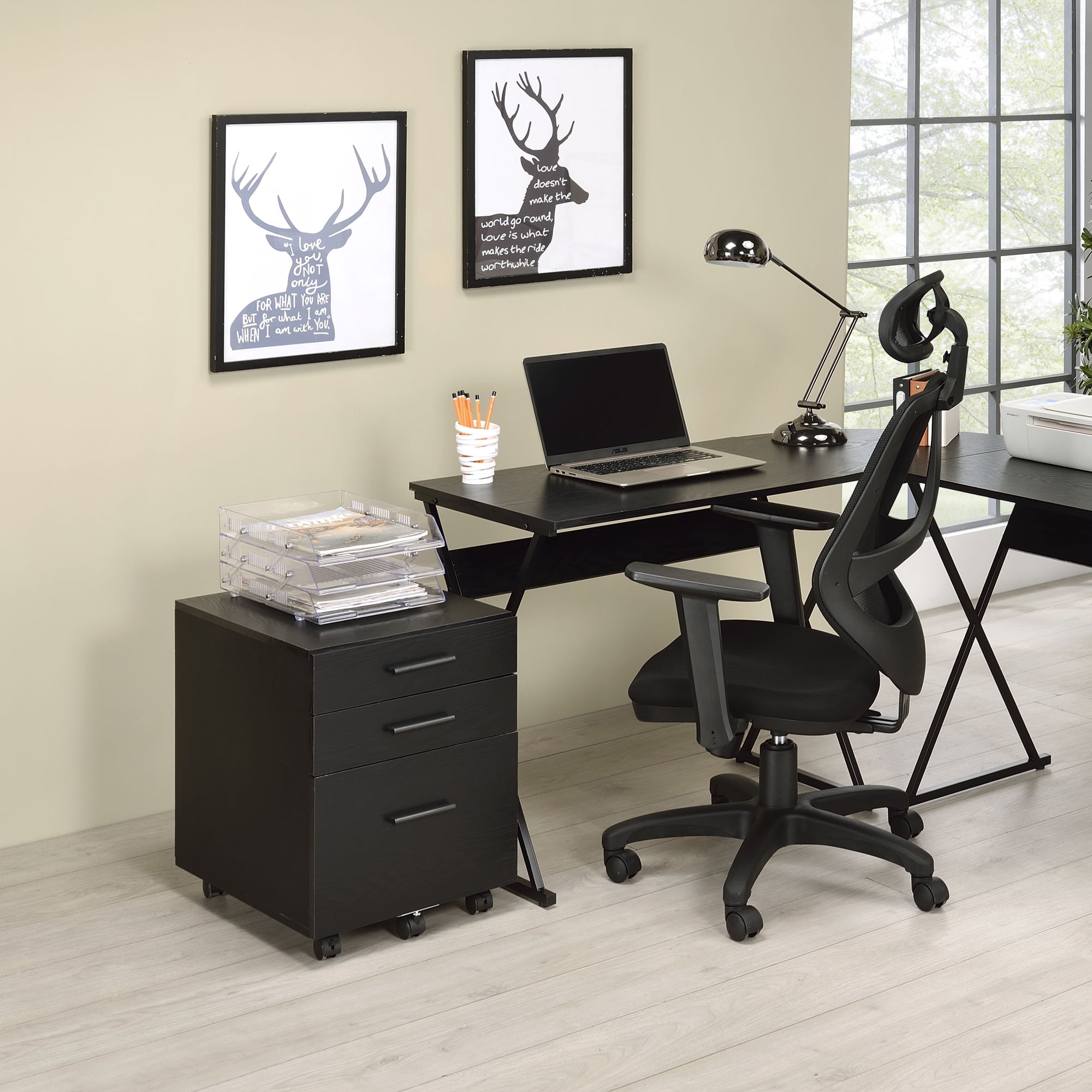 ACME Peden File Cabinet in Black - Image 8