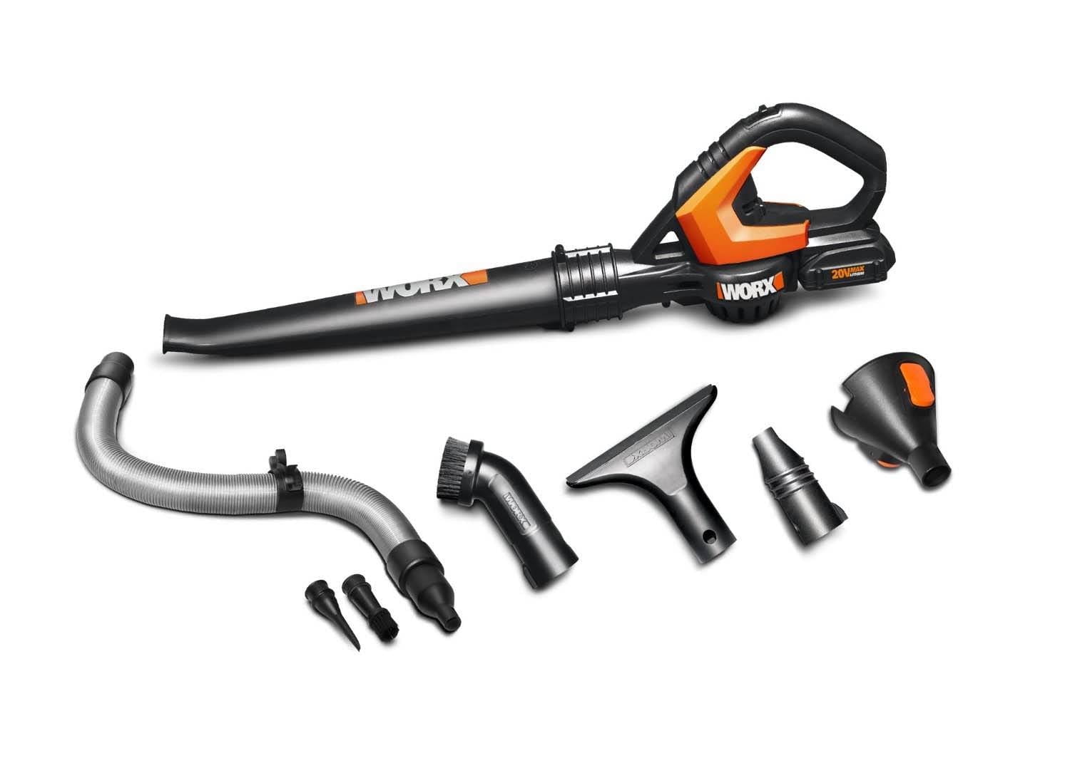 Worx WG545.1 20V Power Share AIR Cordless Leaf Blower & Sweeper - Image 6