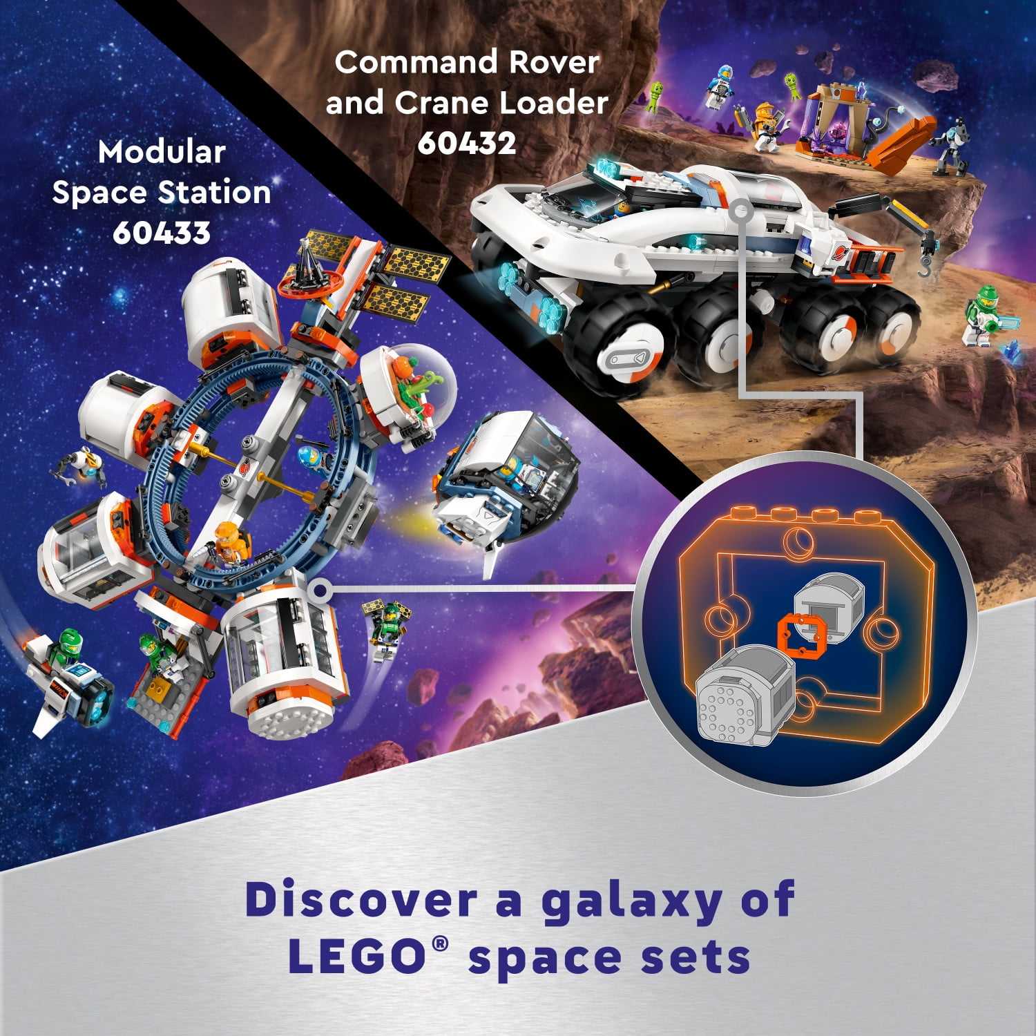 LEGO City Space Base and Rocket Launchpad 60434 - Image 3