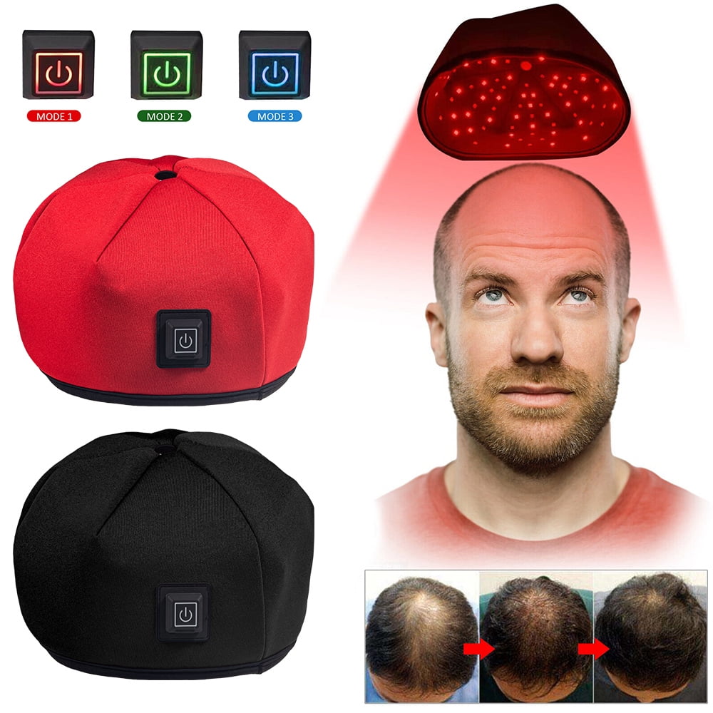 JahyShow Infrared Red Light Therapy Cap Fast Hair Regrowth Treatment Hat For Hair Loss(Black) - Image 8