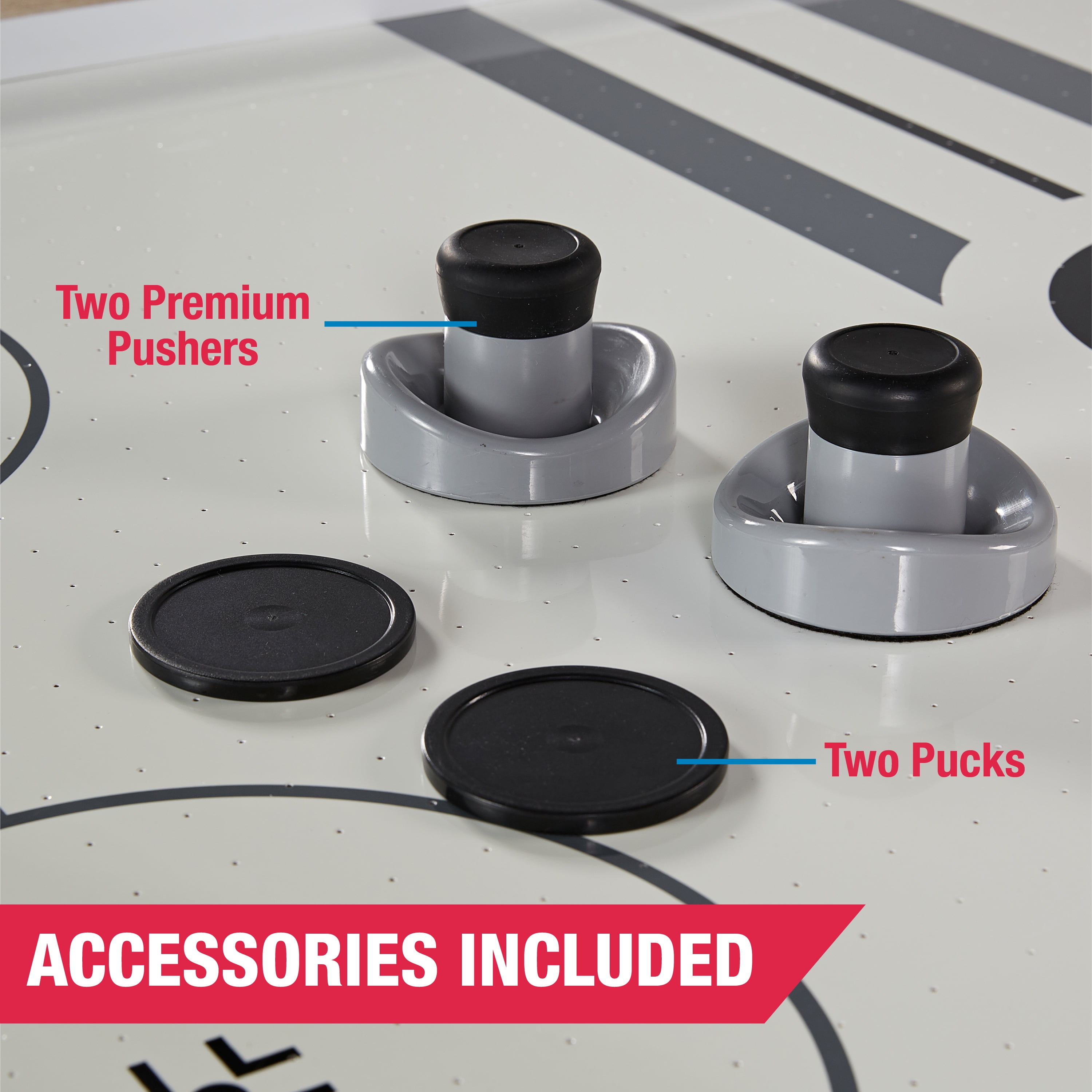 7 ft. Hinsdale Air Hockey Table With Pusher and Puck Set by MD Sports - Image 6