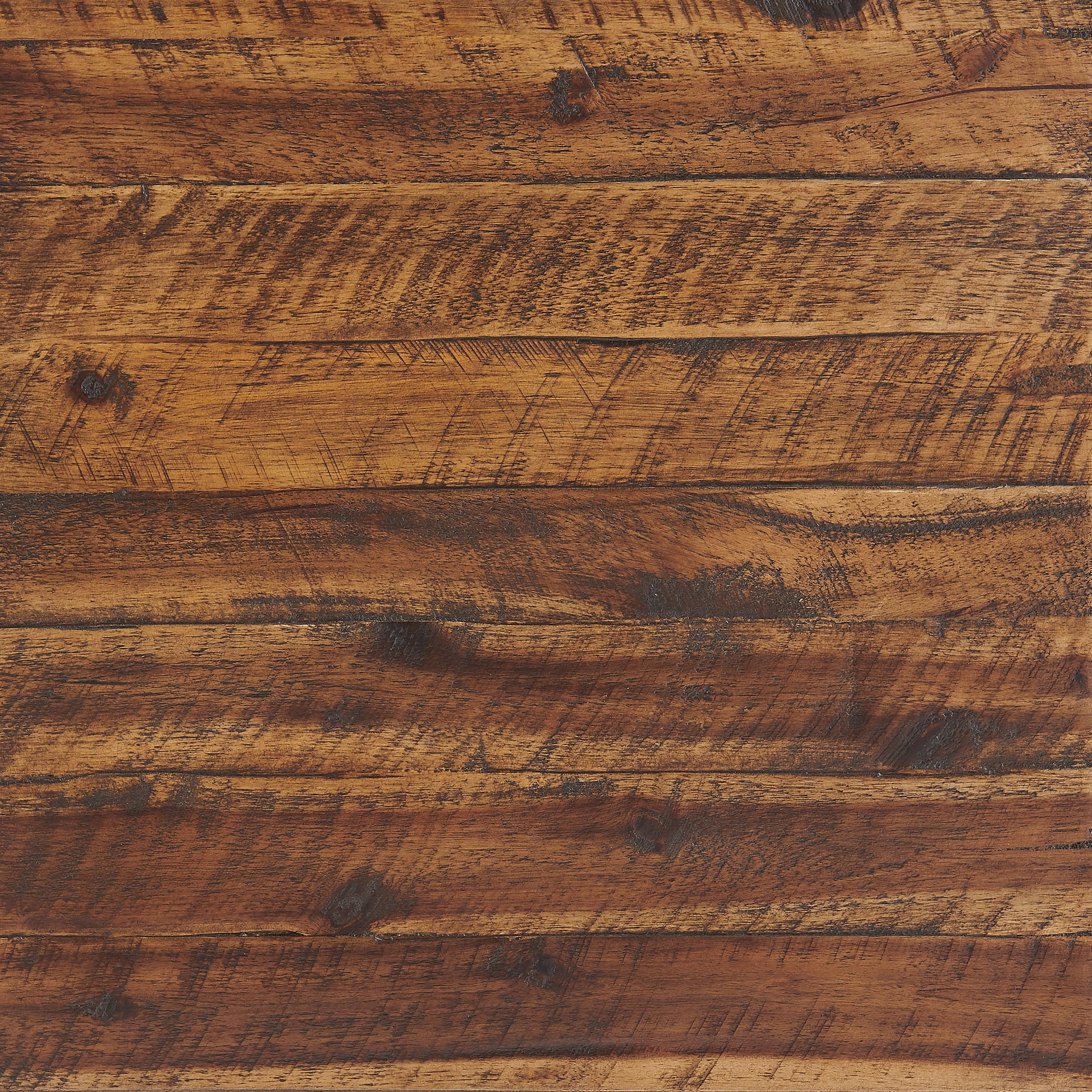 Alaterre Furniture Durango Solid Acacia Wood End Table, Industrial Side Table with 100lb Weight Capacity for Living Room, Natural - Image 3