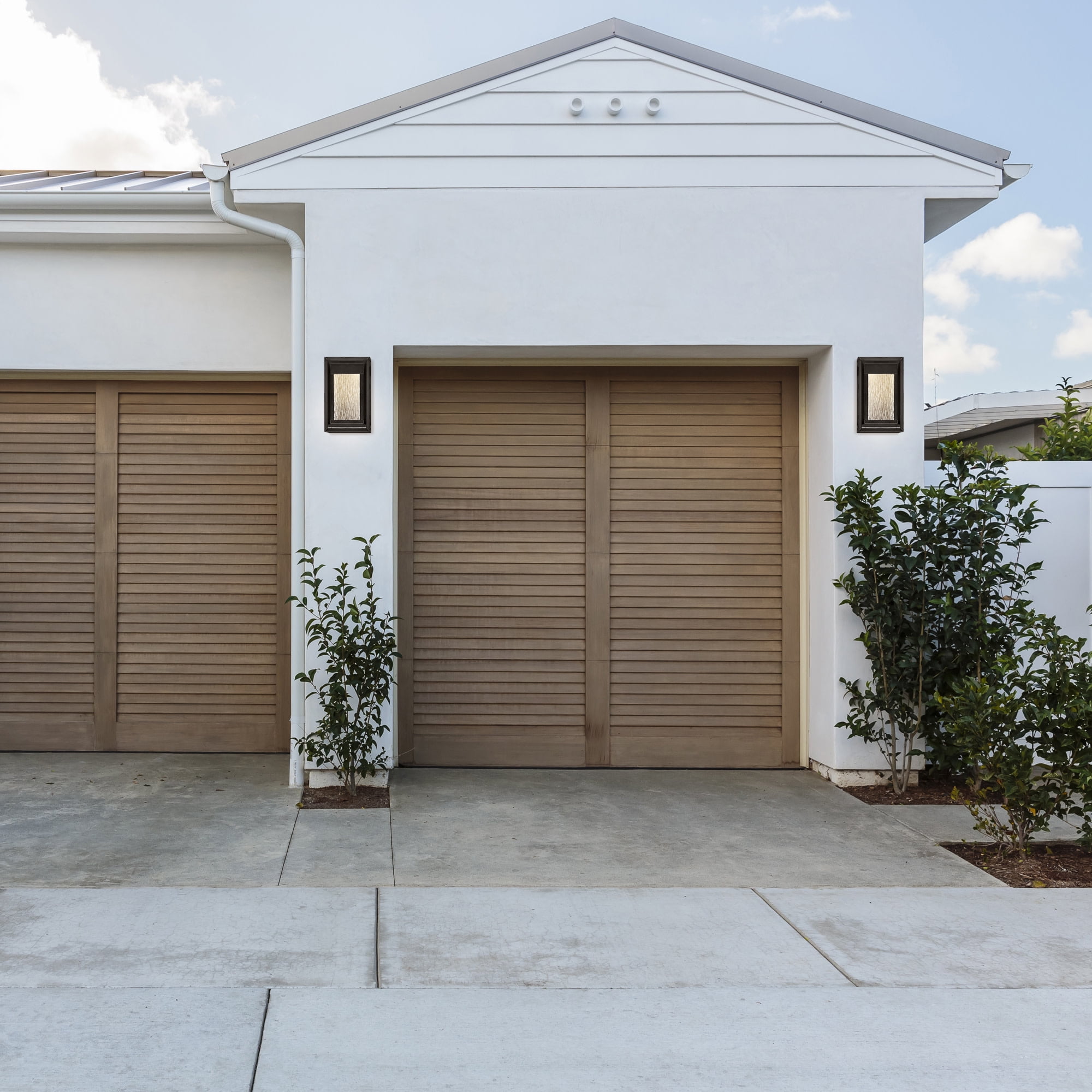Design House 589226-BLK Hartbrook Outdoor LED Wall Light with Clear Glass for Porch Entryway Patio, Matte Black - Image 15