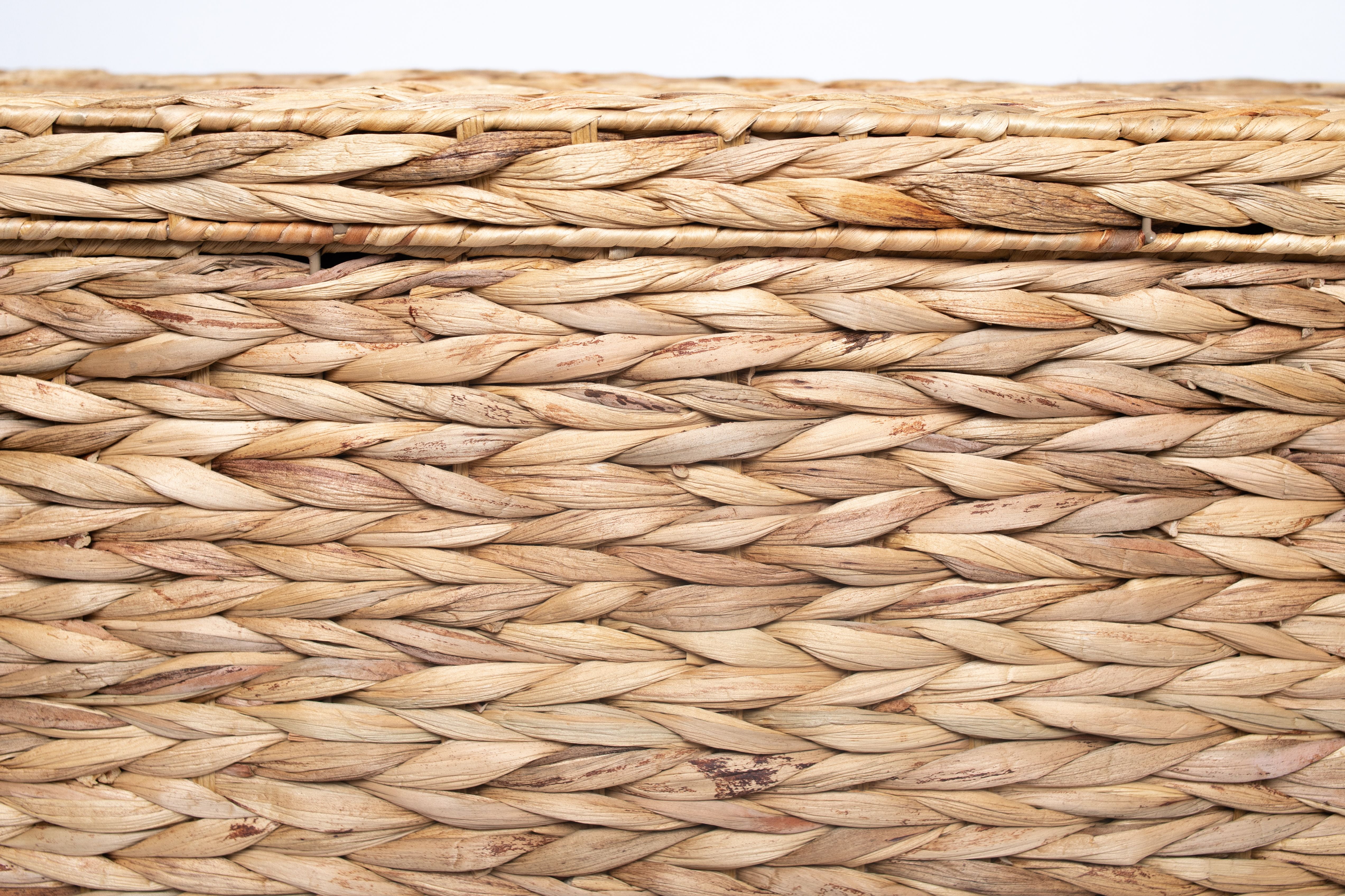 Better Homes & Gardens Natural Water Hyacinth Storage Trunk, Large - Image 7