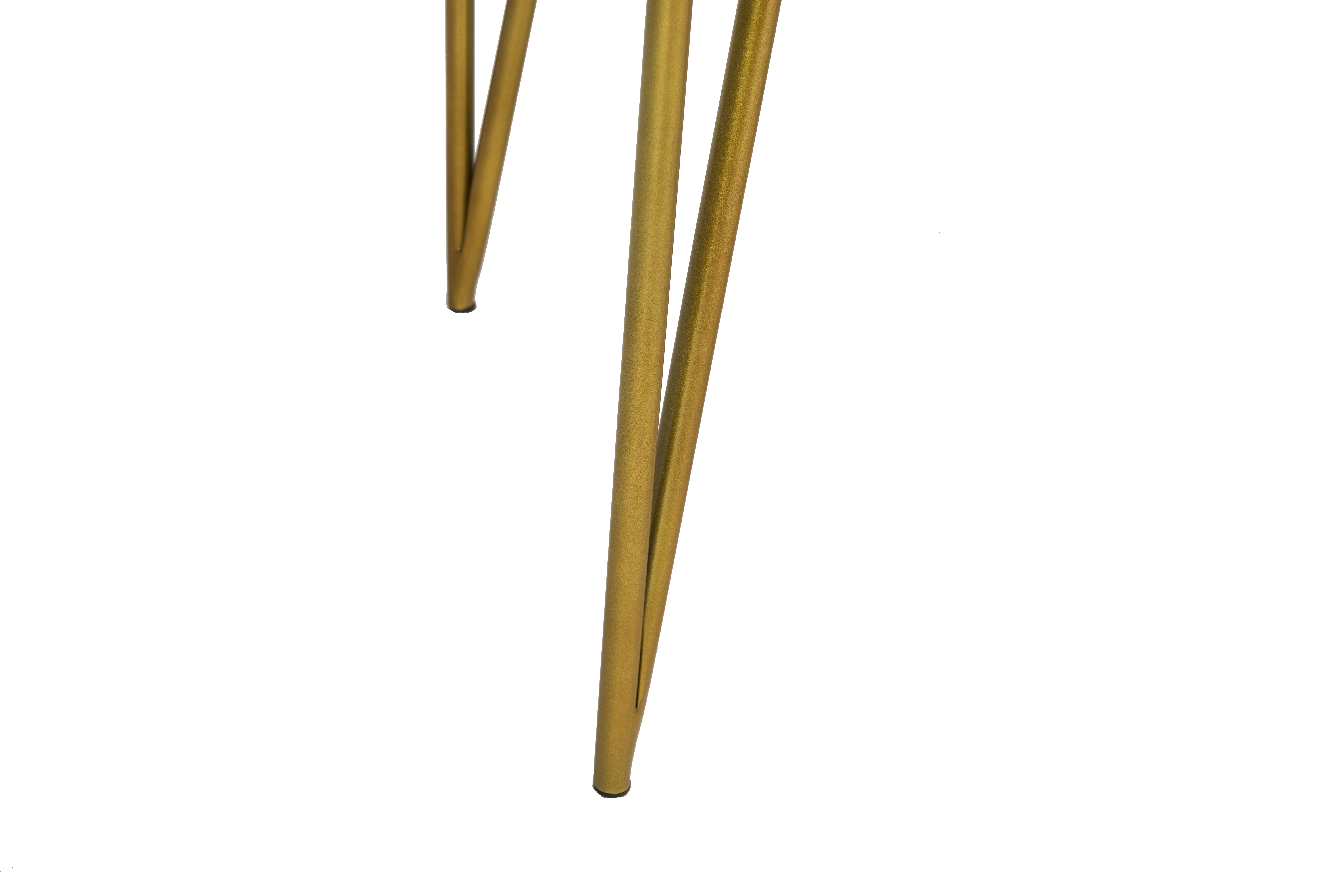 SAFAVIEH Pine Solid Mid-Century 2 Drawer Desk, Natural/Gold - Image 5