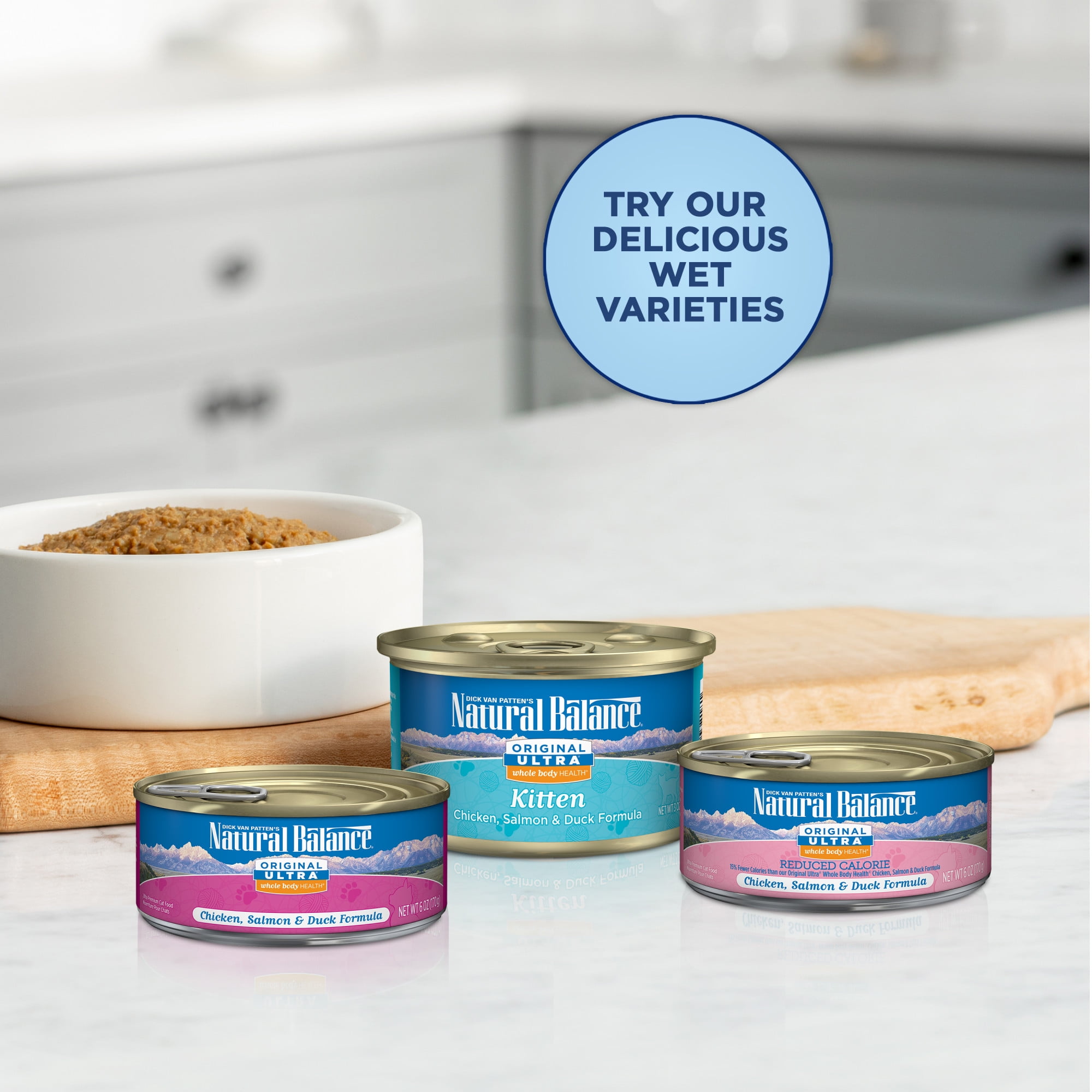 Natural Balance Original Ultra Chicken Meal & Salmon Meal Formula Dry Cat Food, 15 Pounds - Image 2