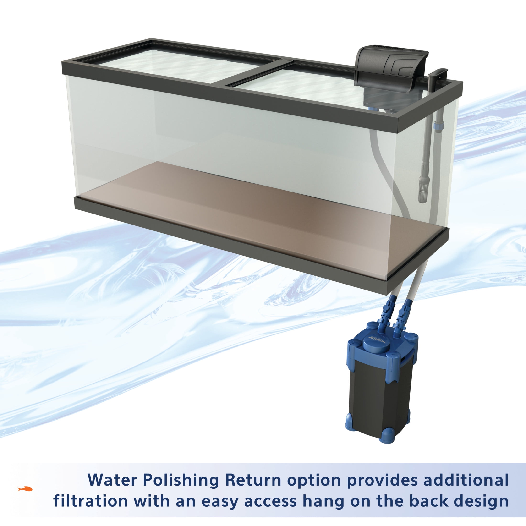 Aqueon QuietFlow Canister Aquarium Filter up to 55 Gallons - Image 8