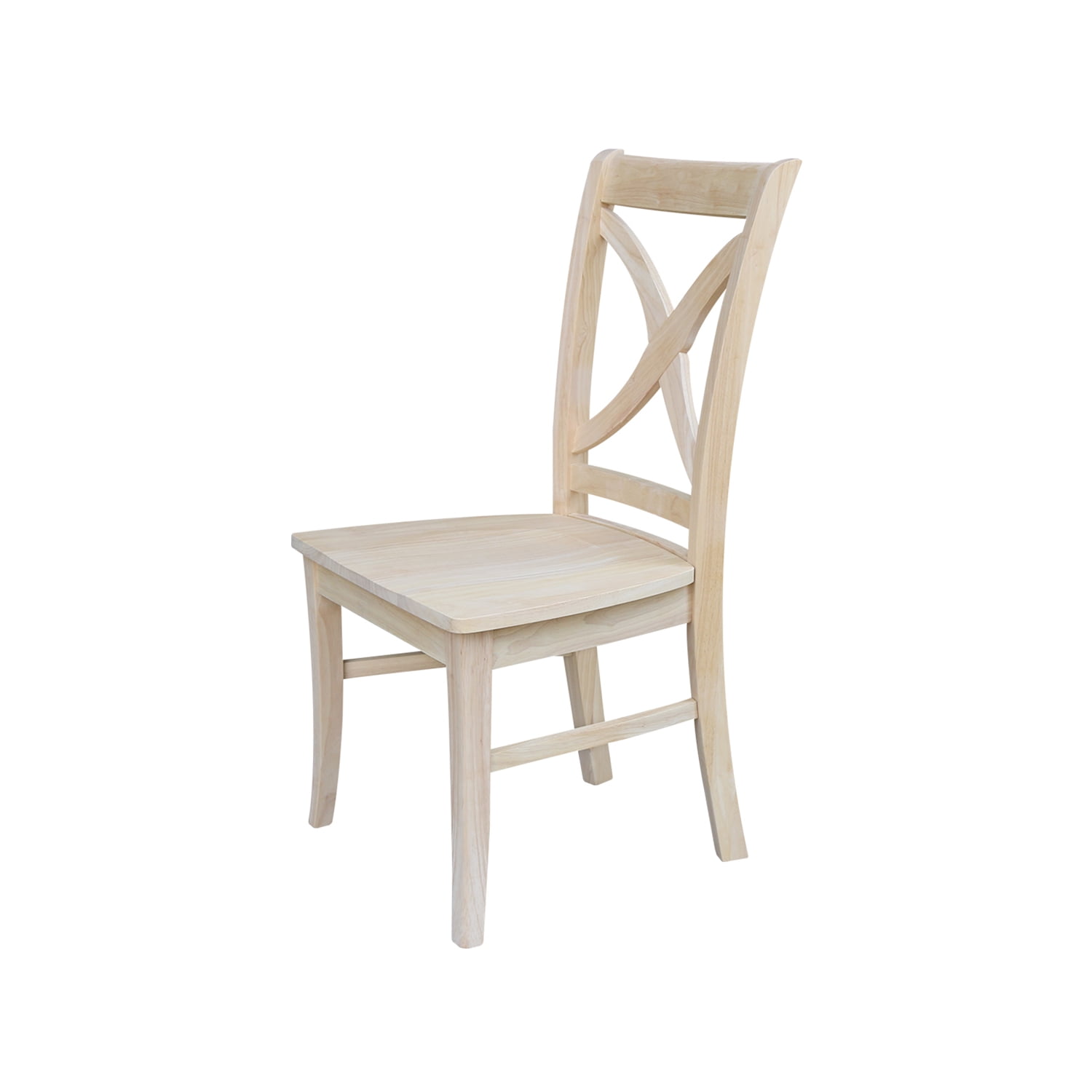 Set of Two Vineyard Curved X Back Chairs - Image 7